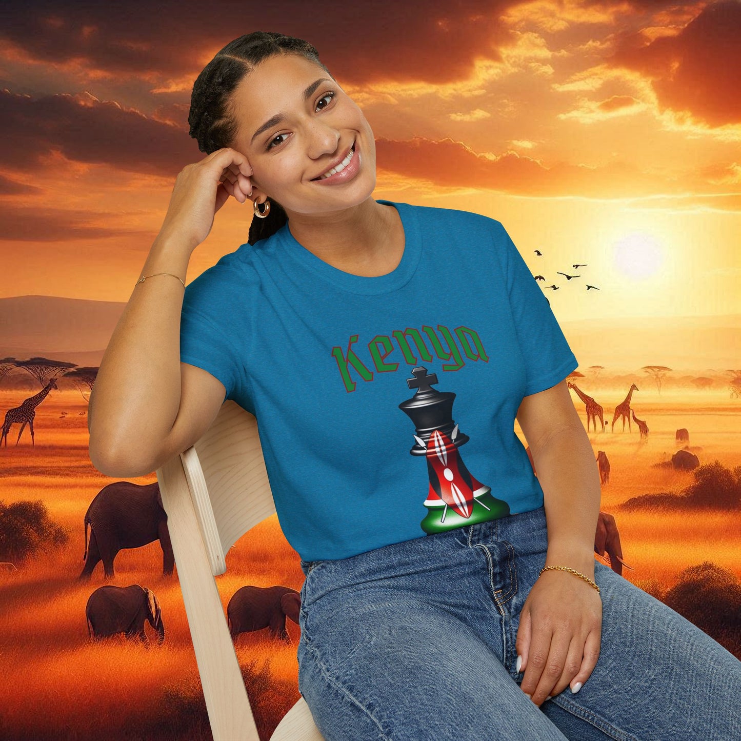 Kenya King of Africa T-Shirt
