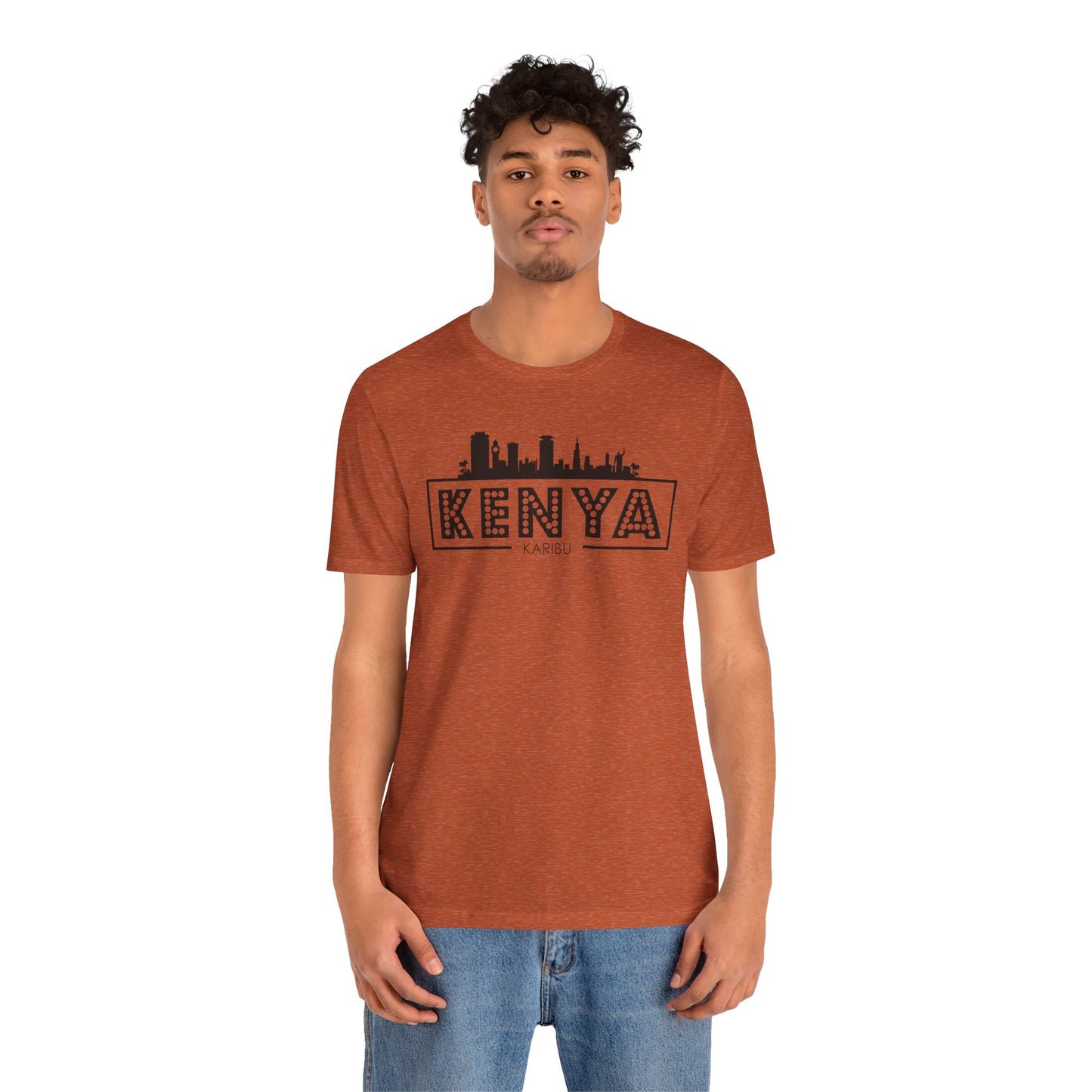 Kenya Karibu Travel Tee - Celebrate Culture & Travel