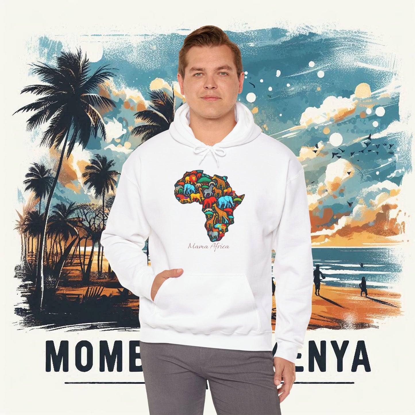 Mama Africa Unisex Heavy Blend™ Hooded Sweatshirt