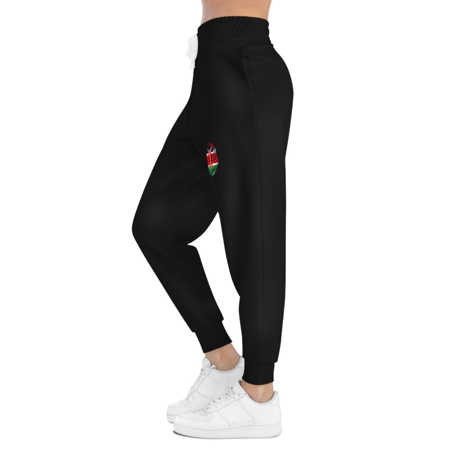 Kenyan Black Athletic Joggers