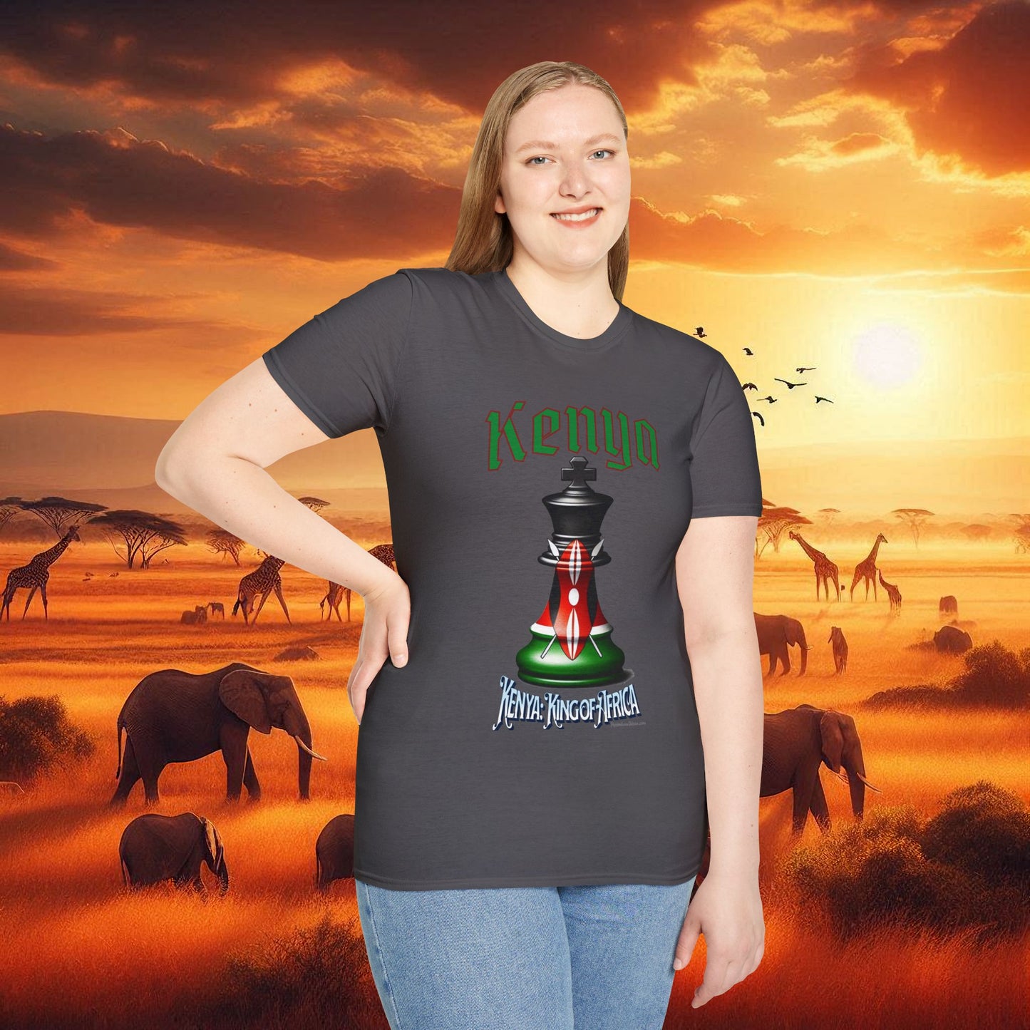Kenya King of Africa T-Shirt