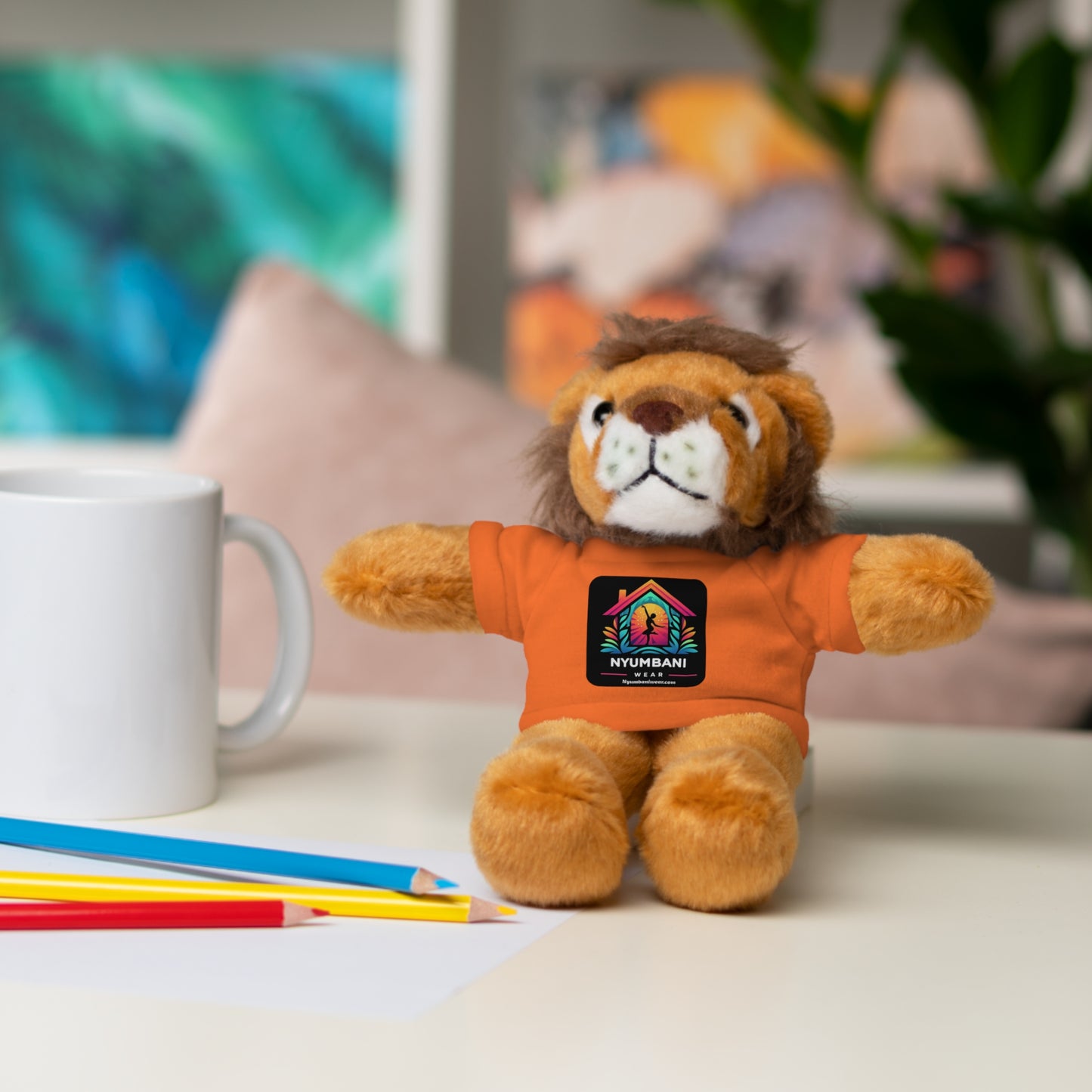 Nyumbani Wear Stuffed Lion