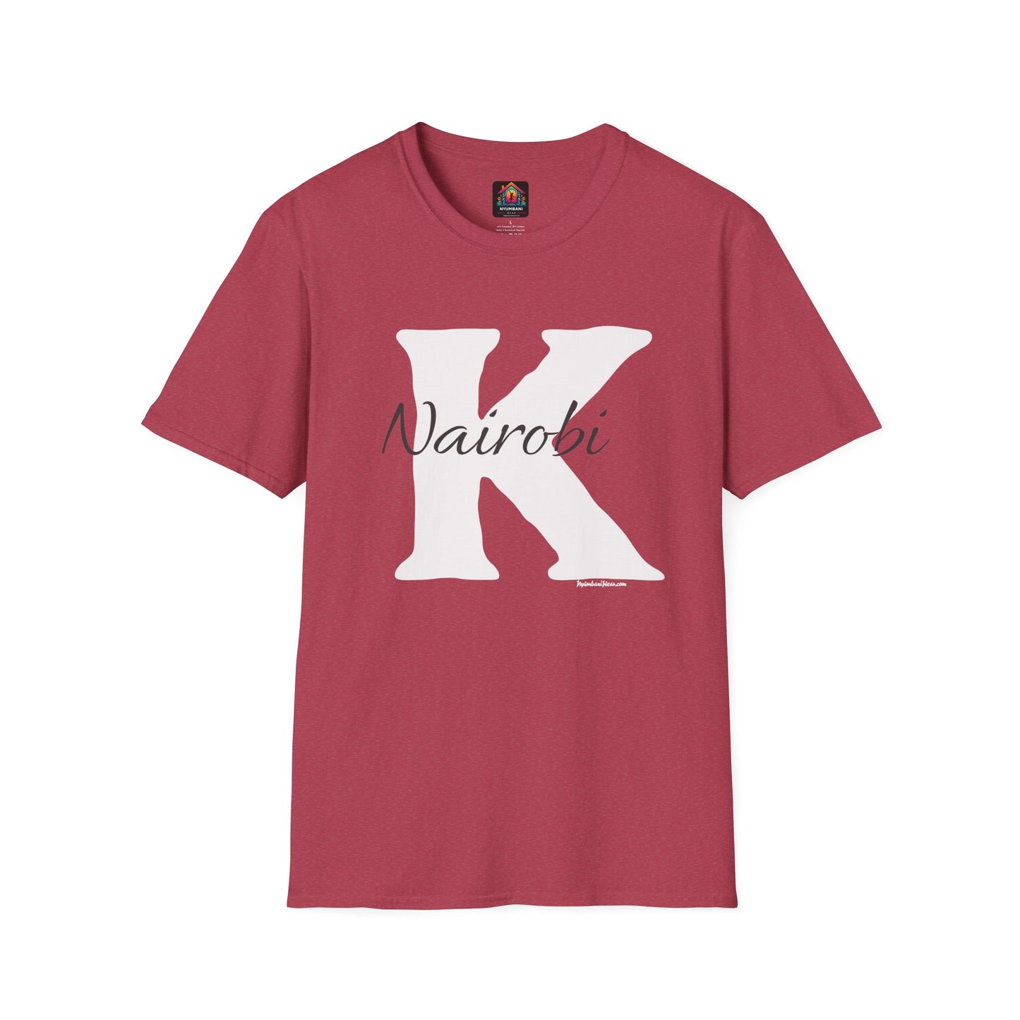Graphic Tee: K with Nairobi Unisex Softstyle T-Shirt