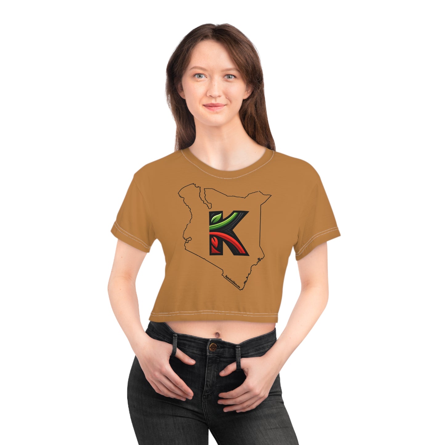 Kenyan Crop Tee - Unique African Design