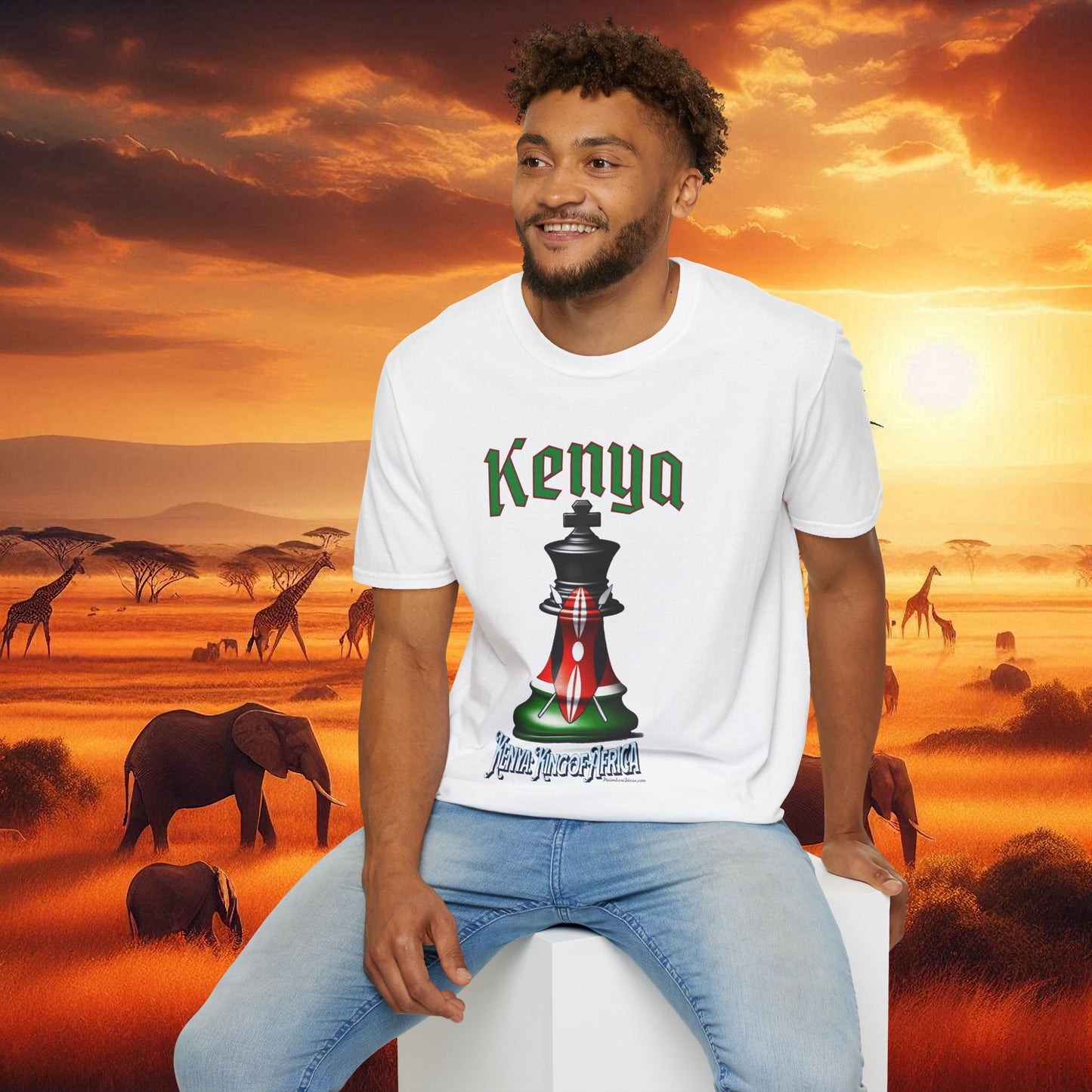 Kenya King of Africa T-Shirt