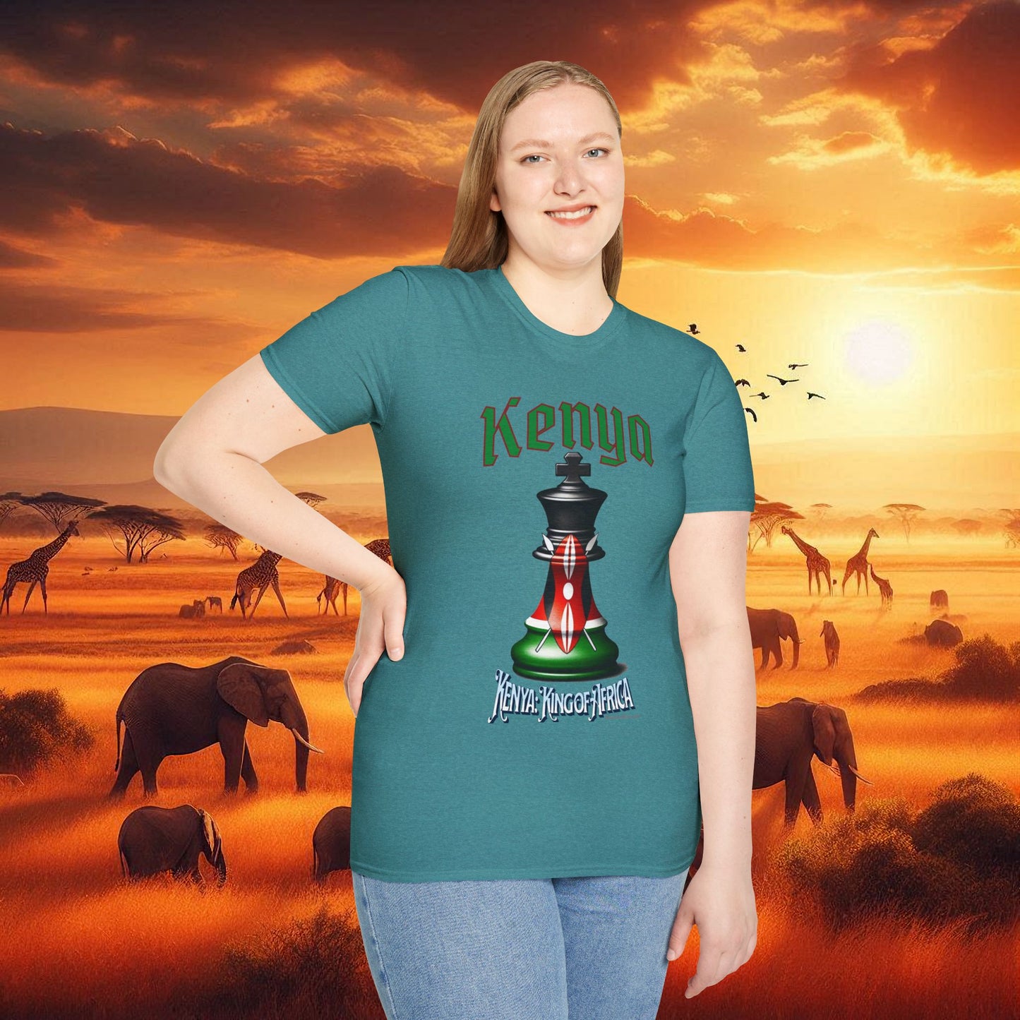 Kenya King of Africa T-Shirt