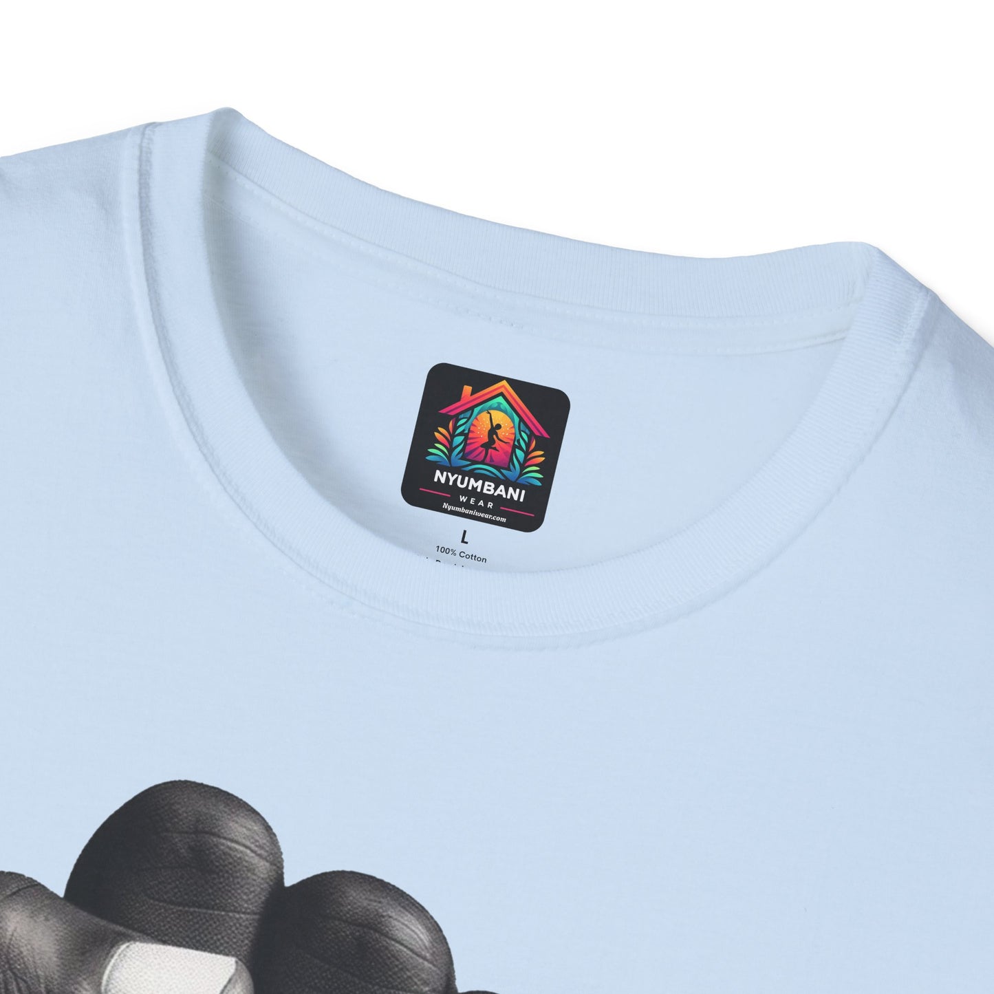 Kenyan Aluta Continua Unisex T-Shirt with Black Fist and Kenyan Flag