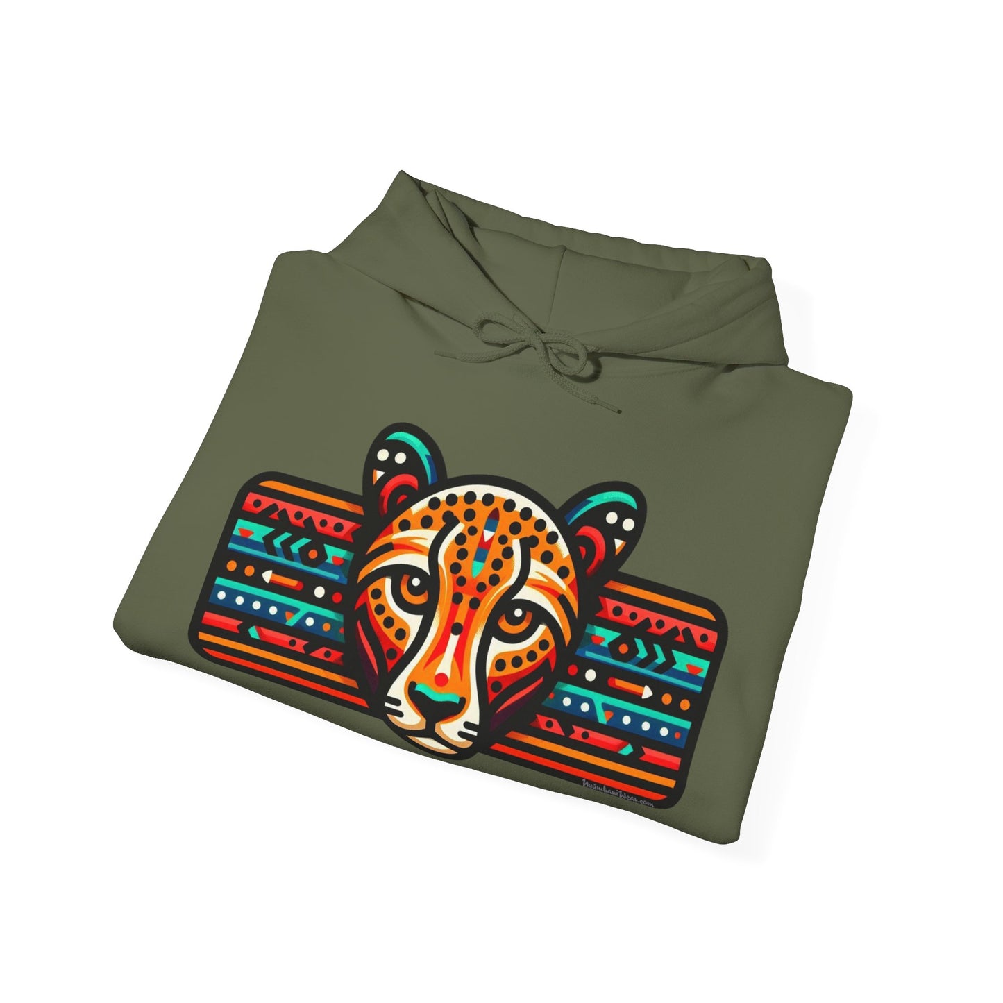 Leopard Hoodie Unisex Heavy Blend™ Hooded Sweatshirt