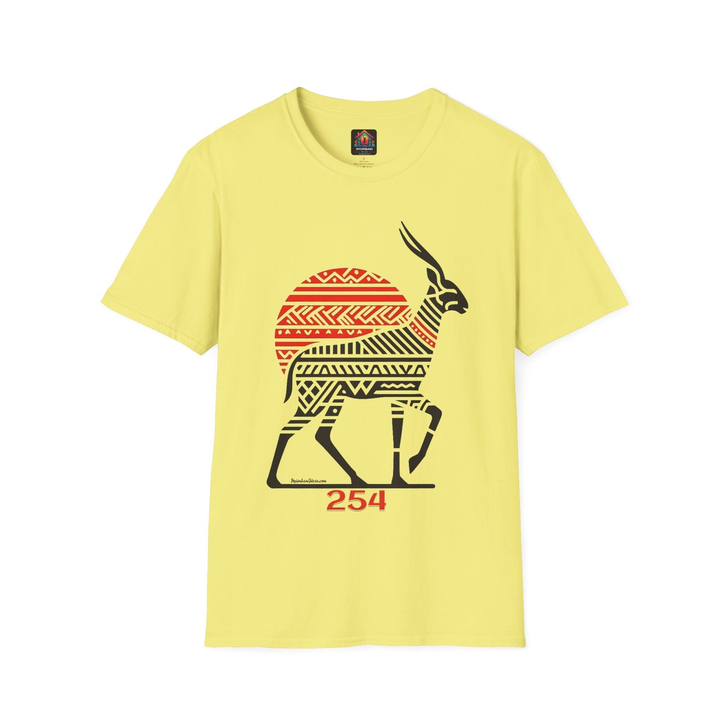 African Bead Style Impala T-Shirt