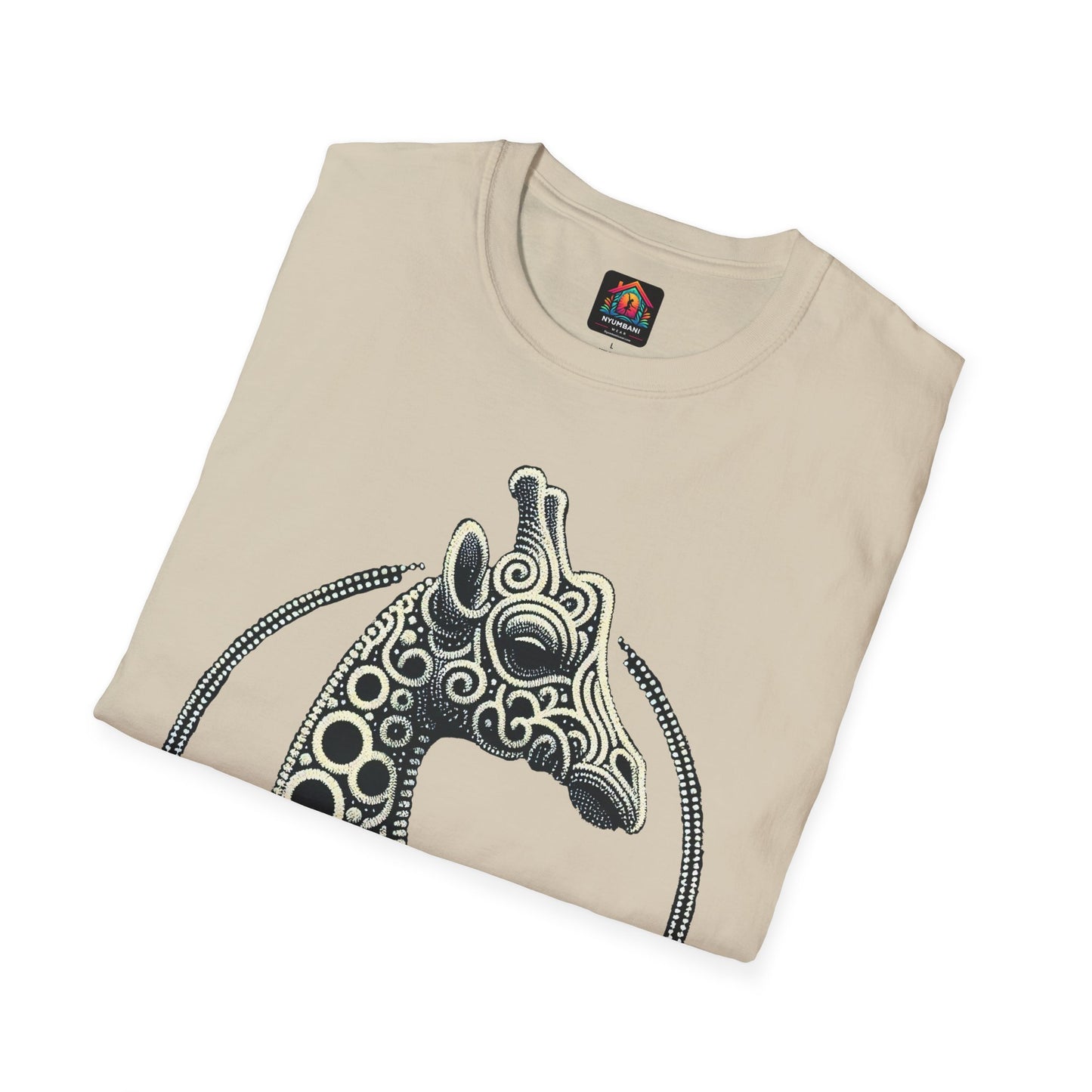 Beaded Giraffe T-Shirt - Kenya and Africa Inspired
