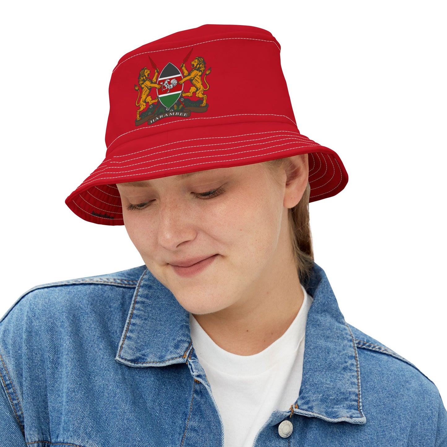 Kenyan Crest Bucket Hat (AOP)