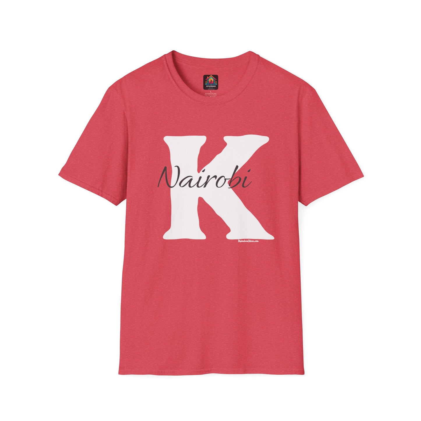 Graphic Tee: K with Nairobi Unisex Softstyle T-Shirt