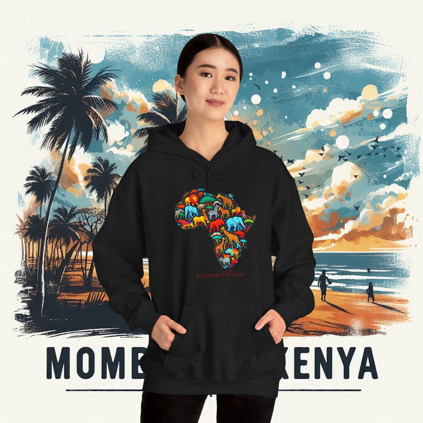 Mama Africa Unisex Heavy Blend™ Hooded Sweatshirt