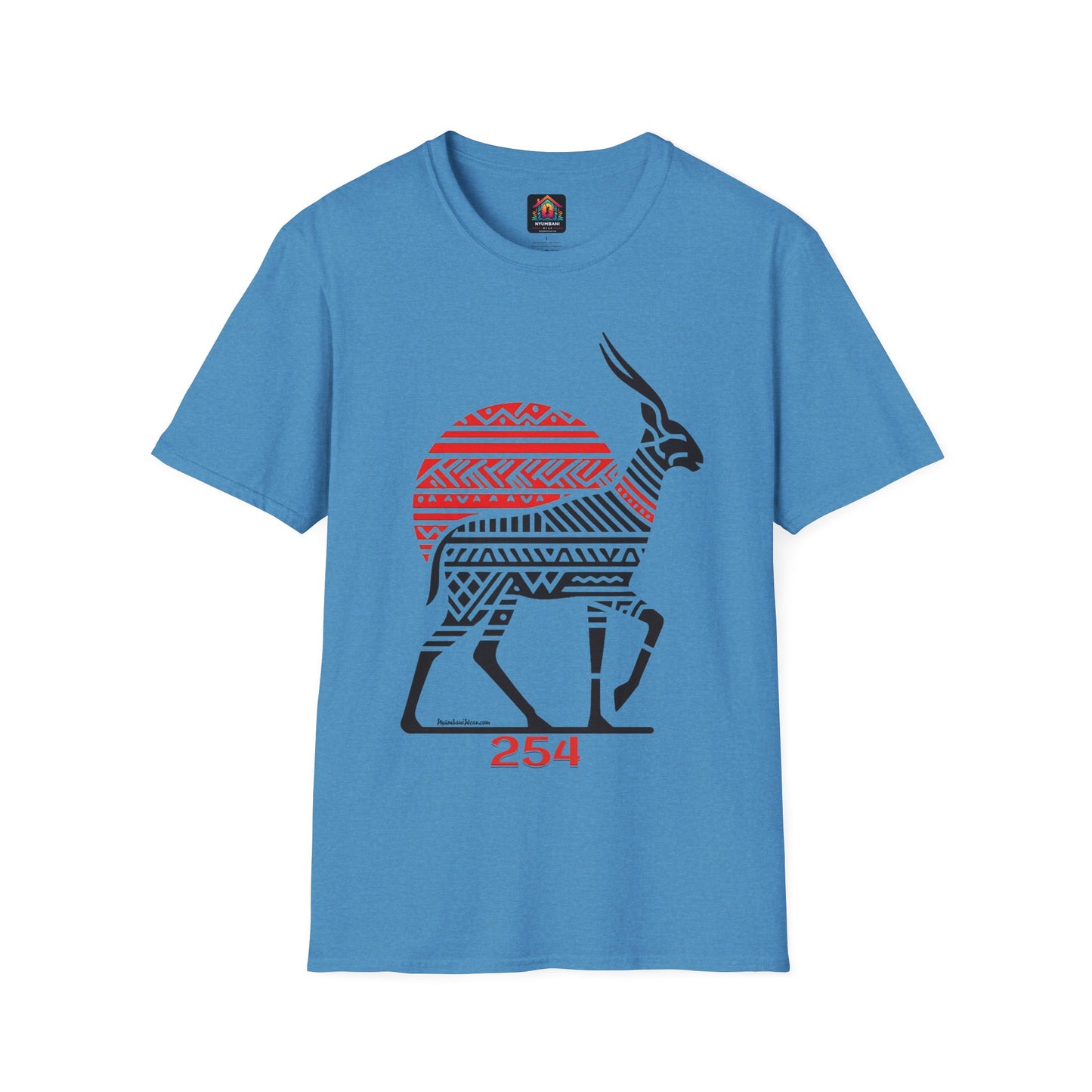 African Bead Style Impala T-Shirt