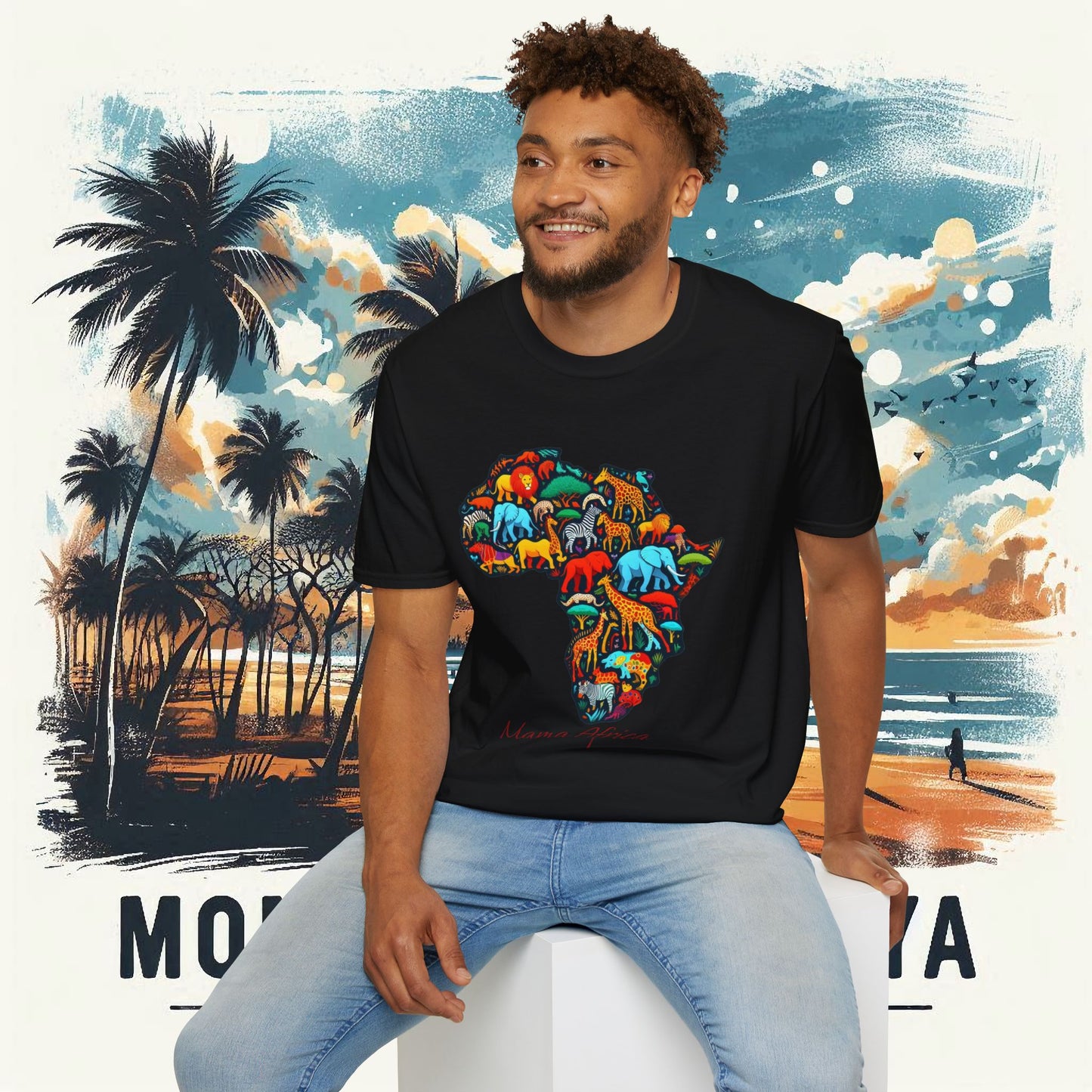 Mama Africa Unisex Softstyle T-Shirt