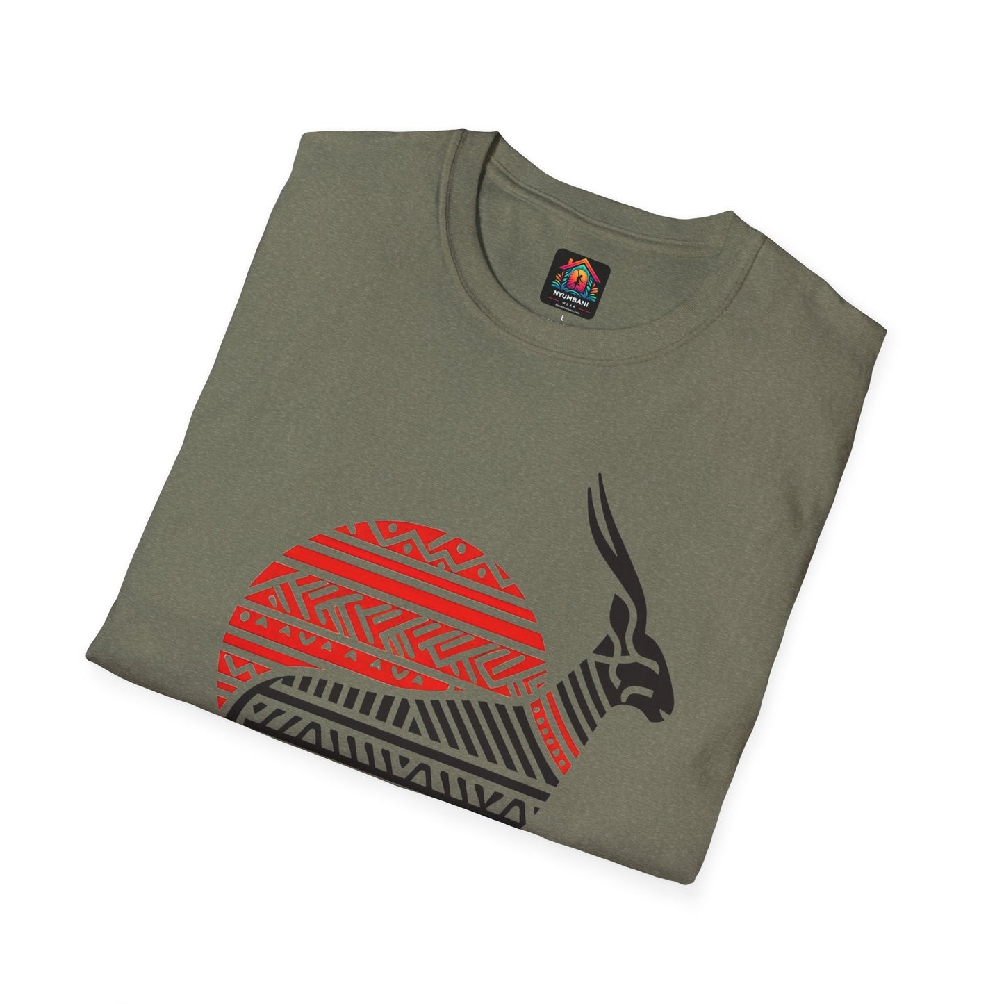 African Bead Style Impala T-Shirt