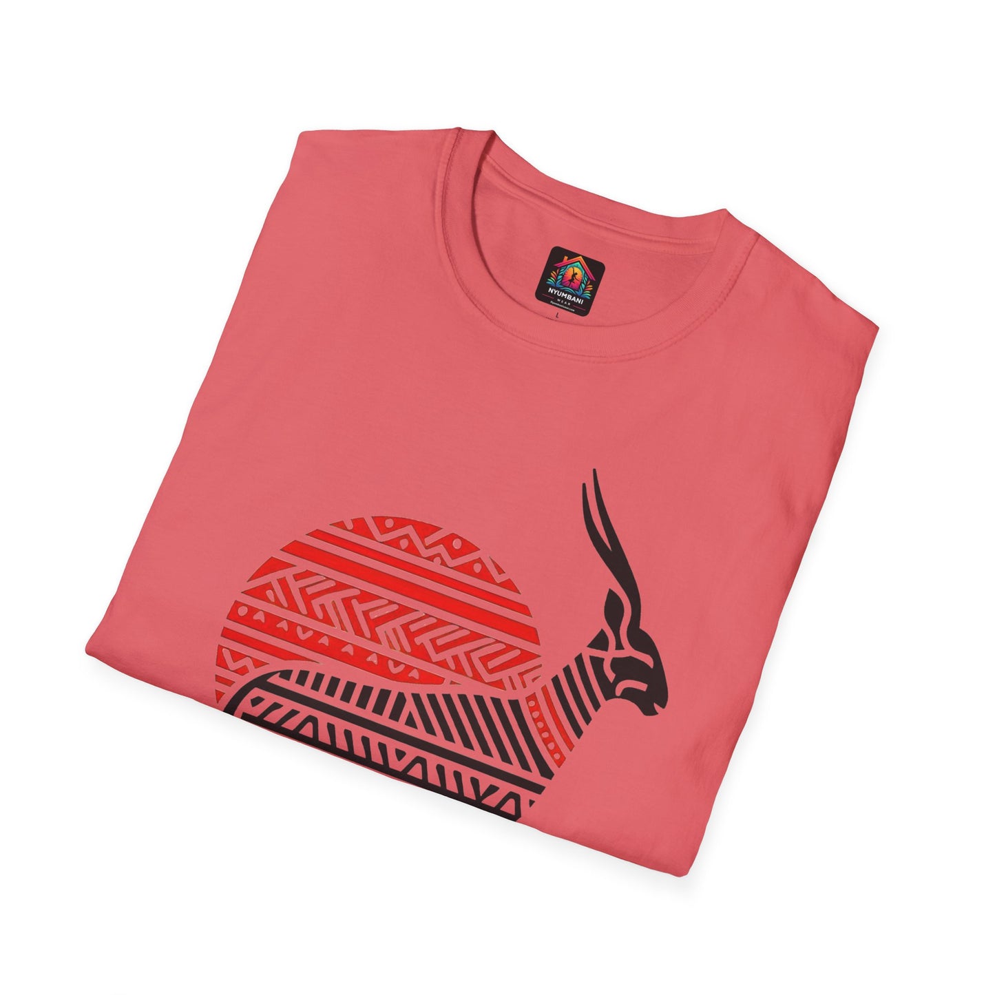African Bead Style Impala T-Shirt