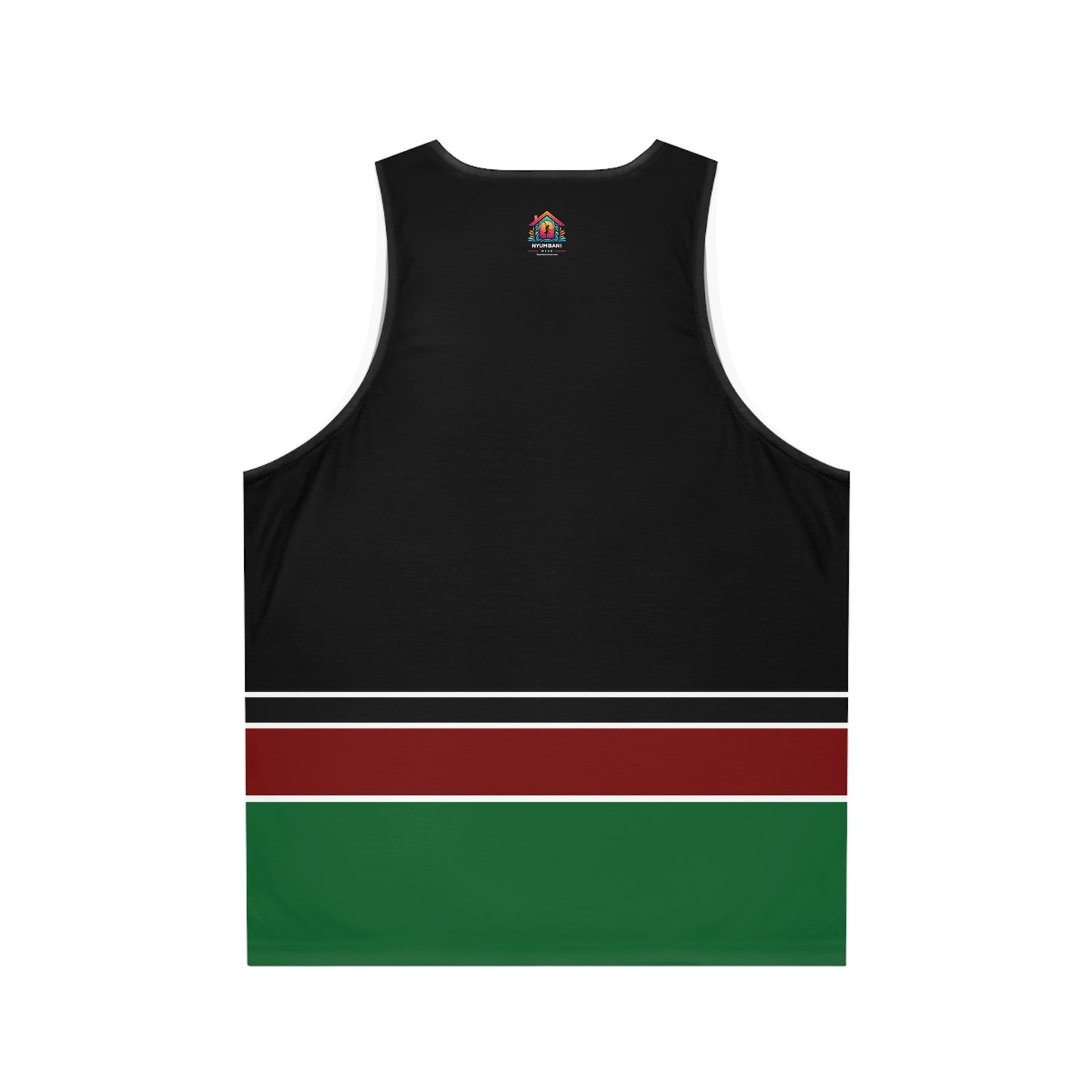 Kenyan striped Unisex Tank Top (AOP)
