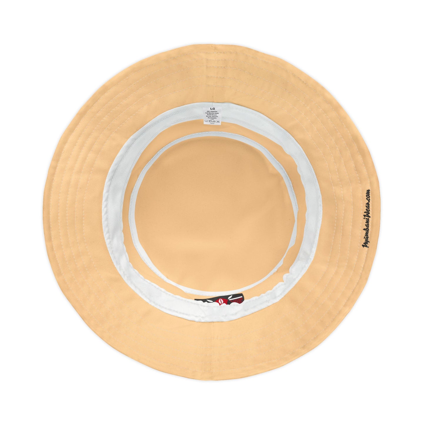 Bucket Hat - Khaki with Kenyan Shield Design