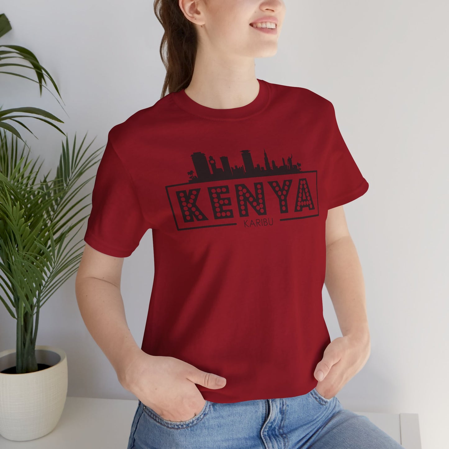 Kenya Karibu Travel Tee - Celebrate Culture & Travel