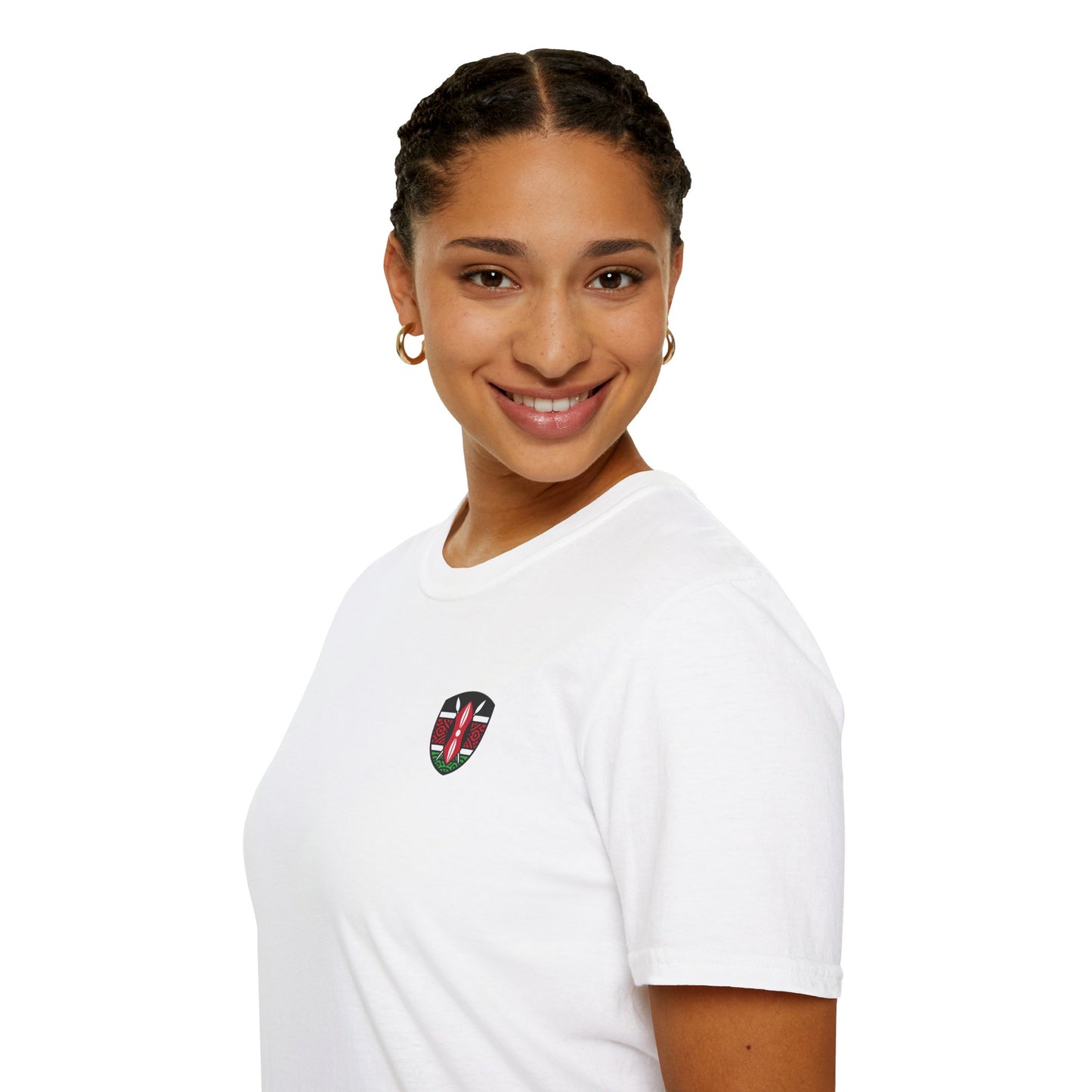 Kenyan Freedom Fighters Full List White T-Shirt