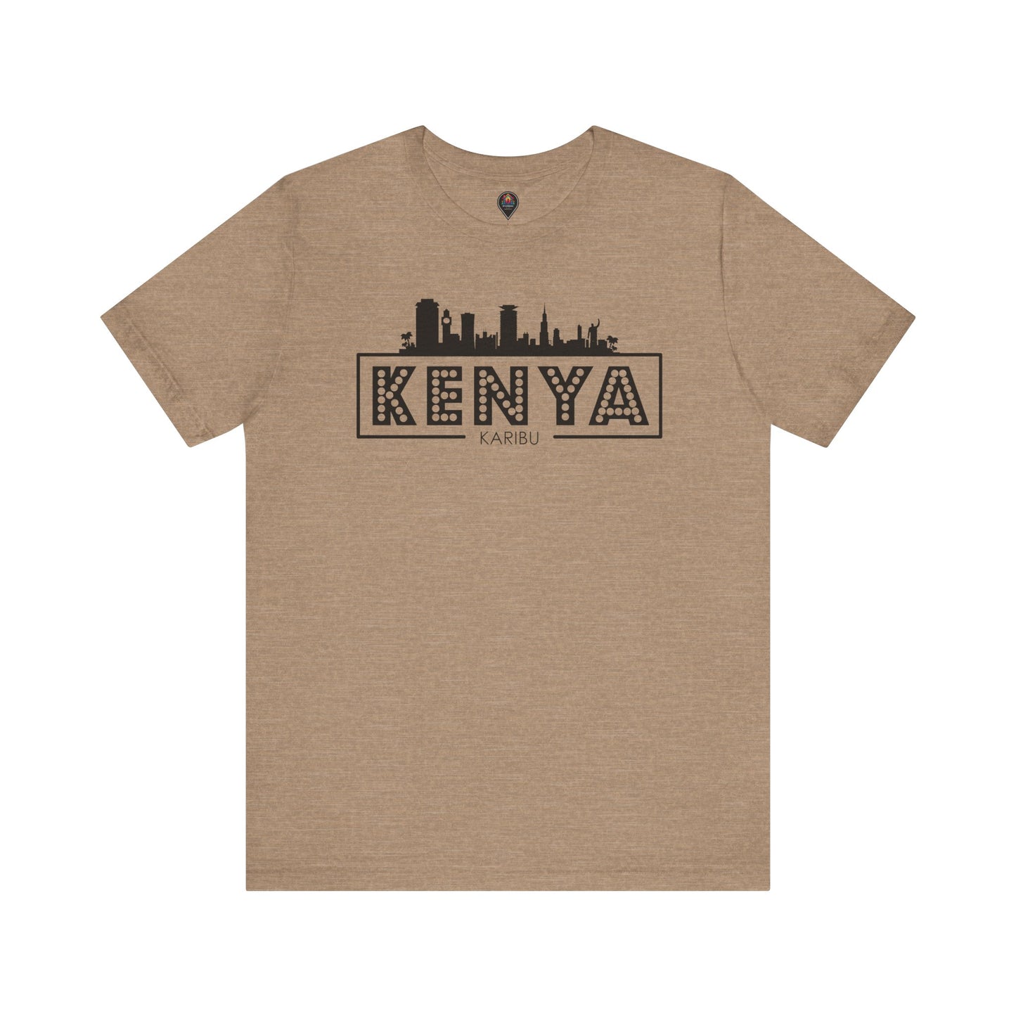 Kenya Karibu Travel Tee - Celebrate Culture & Travel