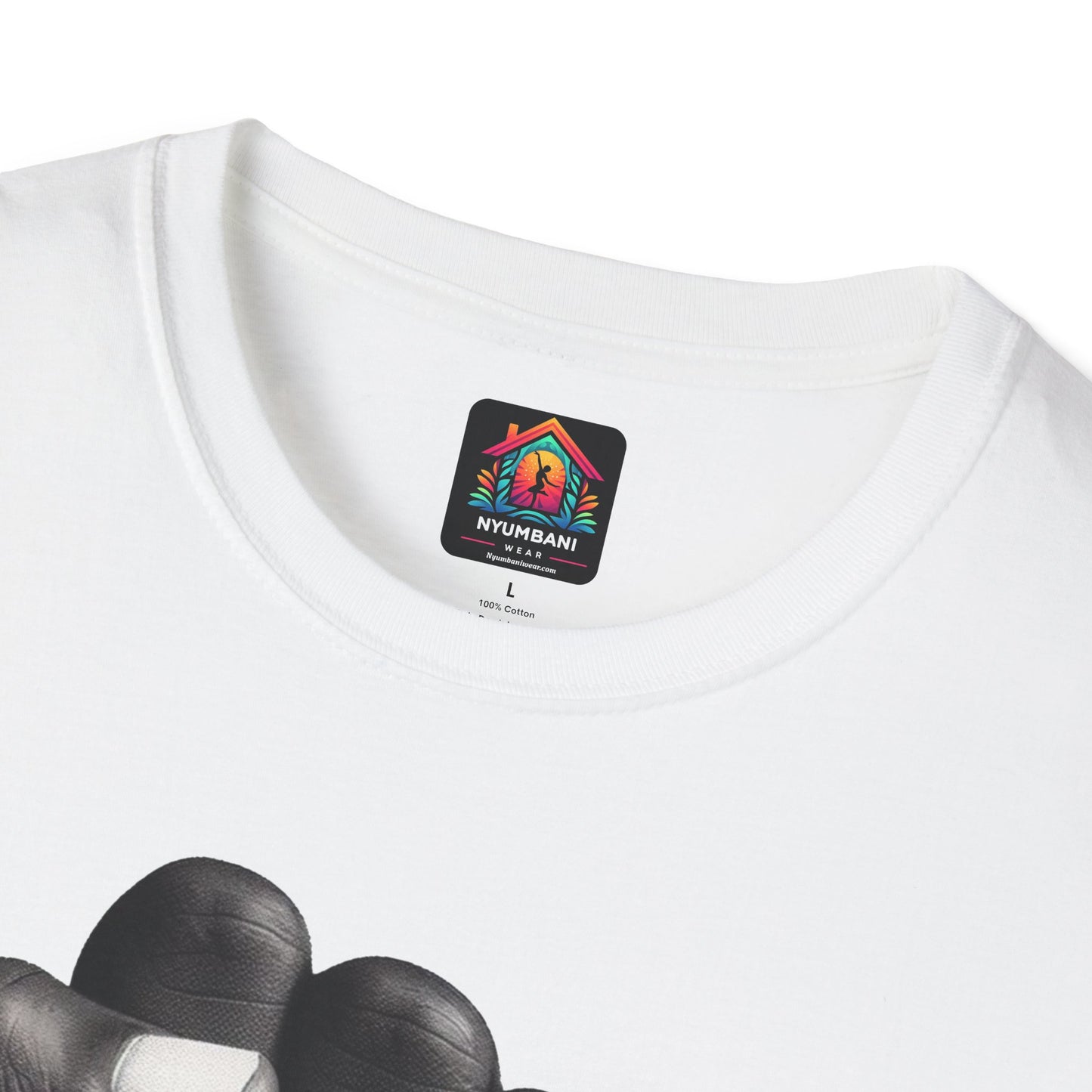 Kenyan Aluta Continua Unisex T-Shirt with Black Fist and Kenyan Flag