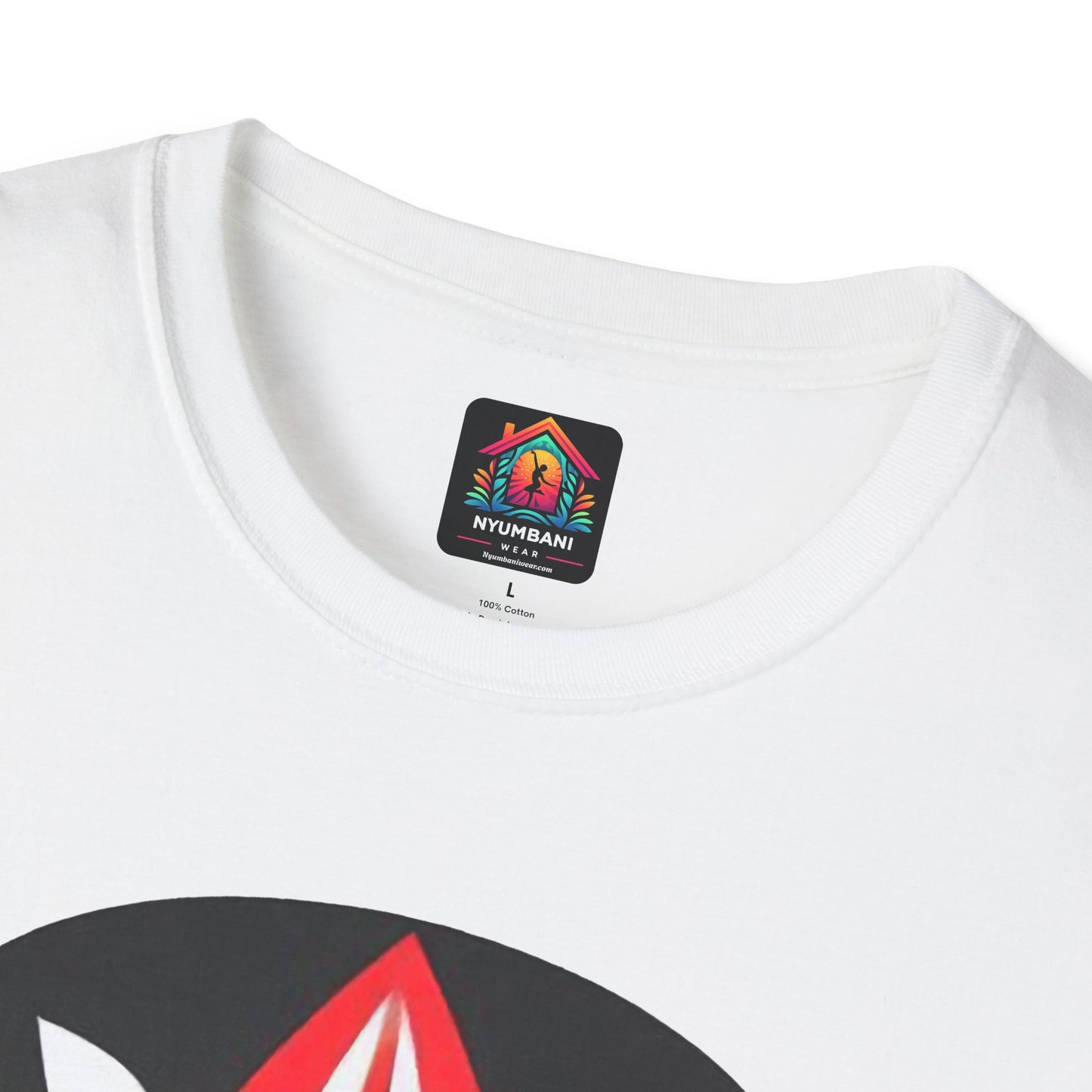 Kenyan Abstract Shield Unisex Softstyle T-Shirt