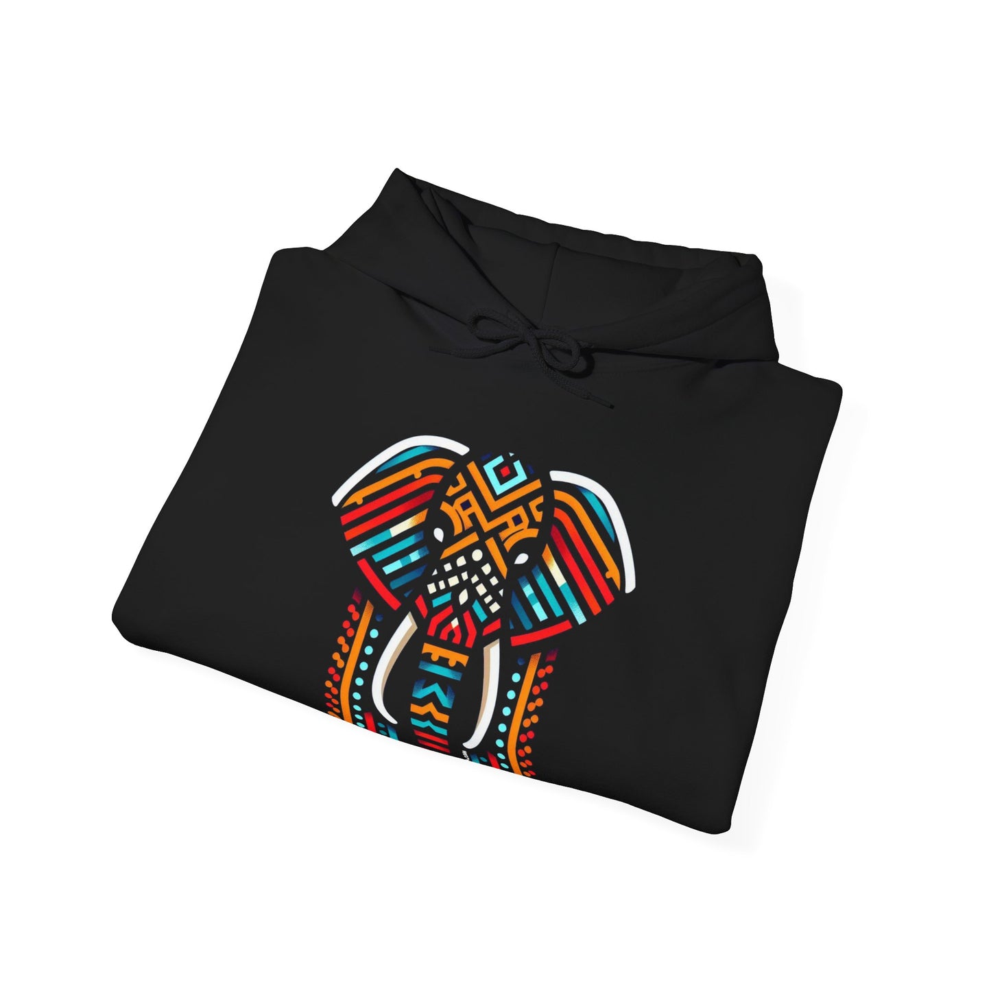 African Bead Elephant Hoodie