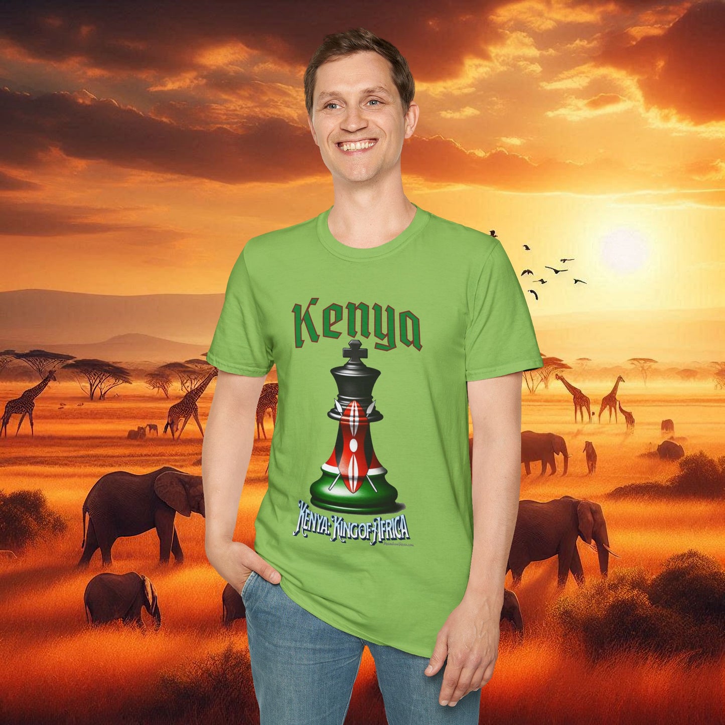 Kenya King of Africa T-Shirt