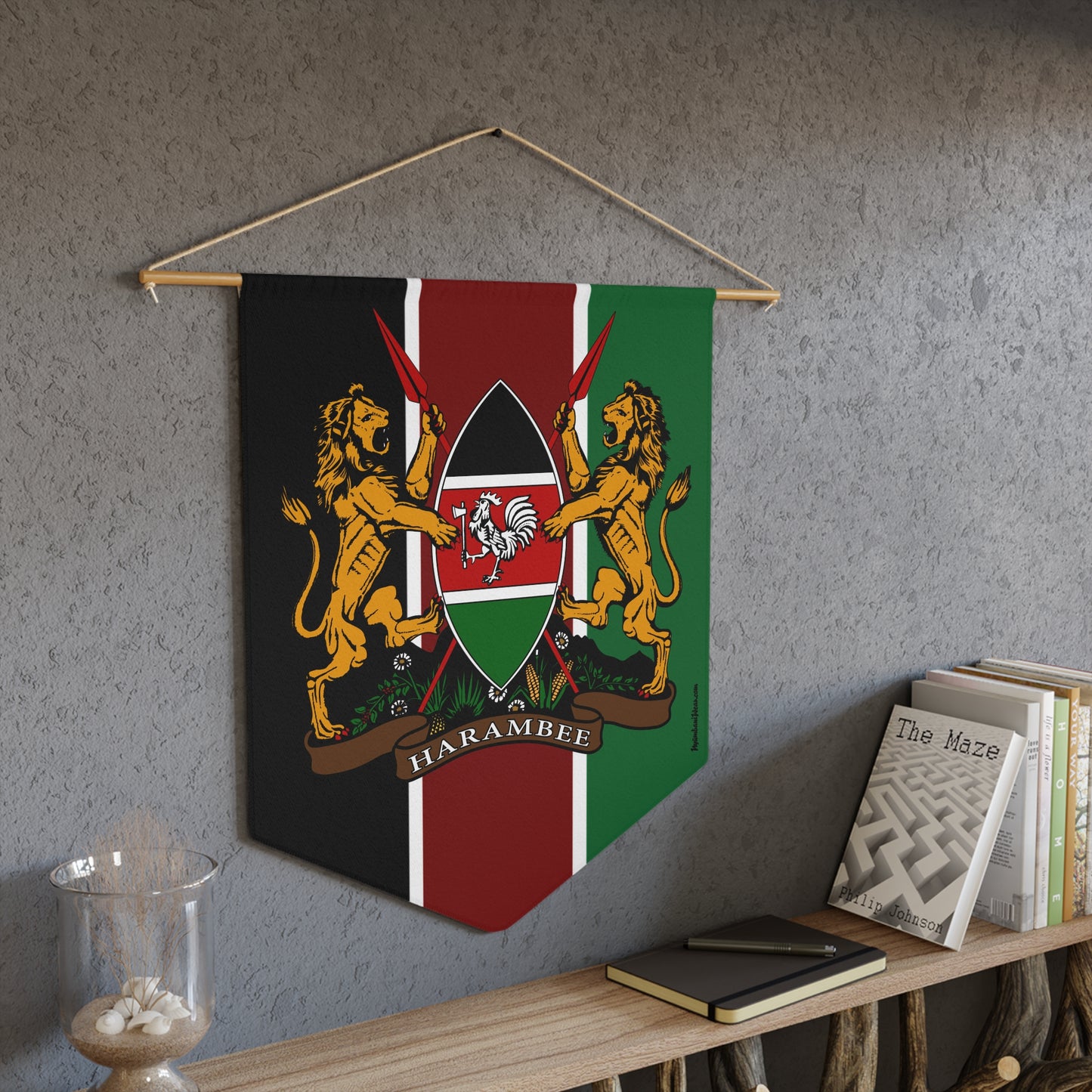 Kenyan Pennant Flag