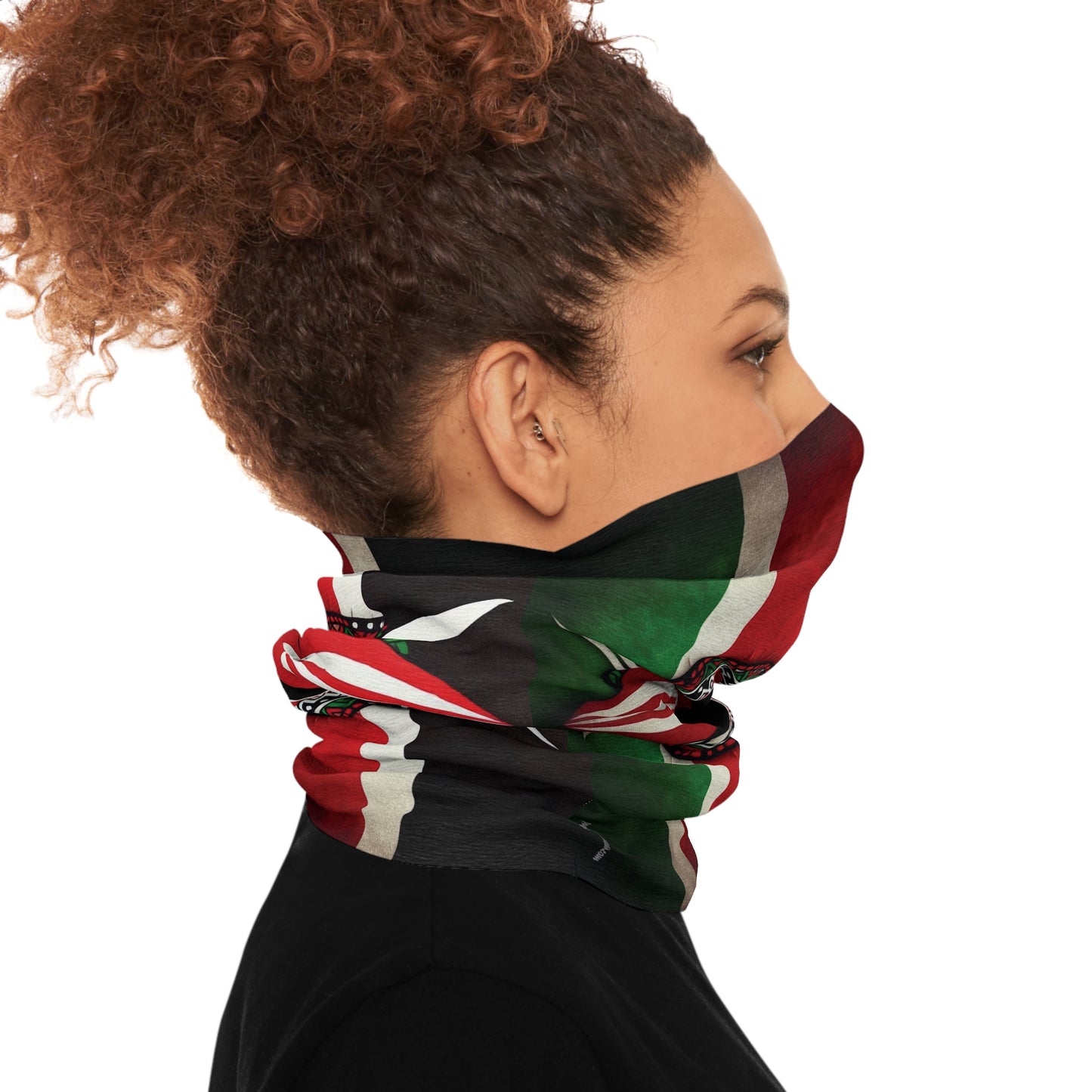 Kenyan Flag Tube Scarf