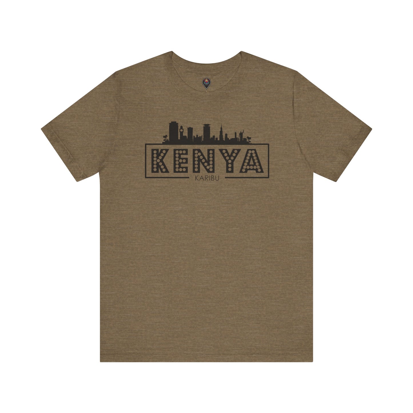 Kenya Karibu Travel Tee - Celebrate Culture & Travel