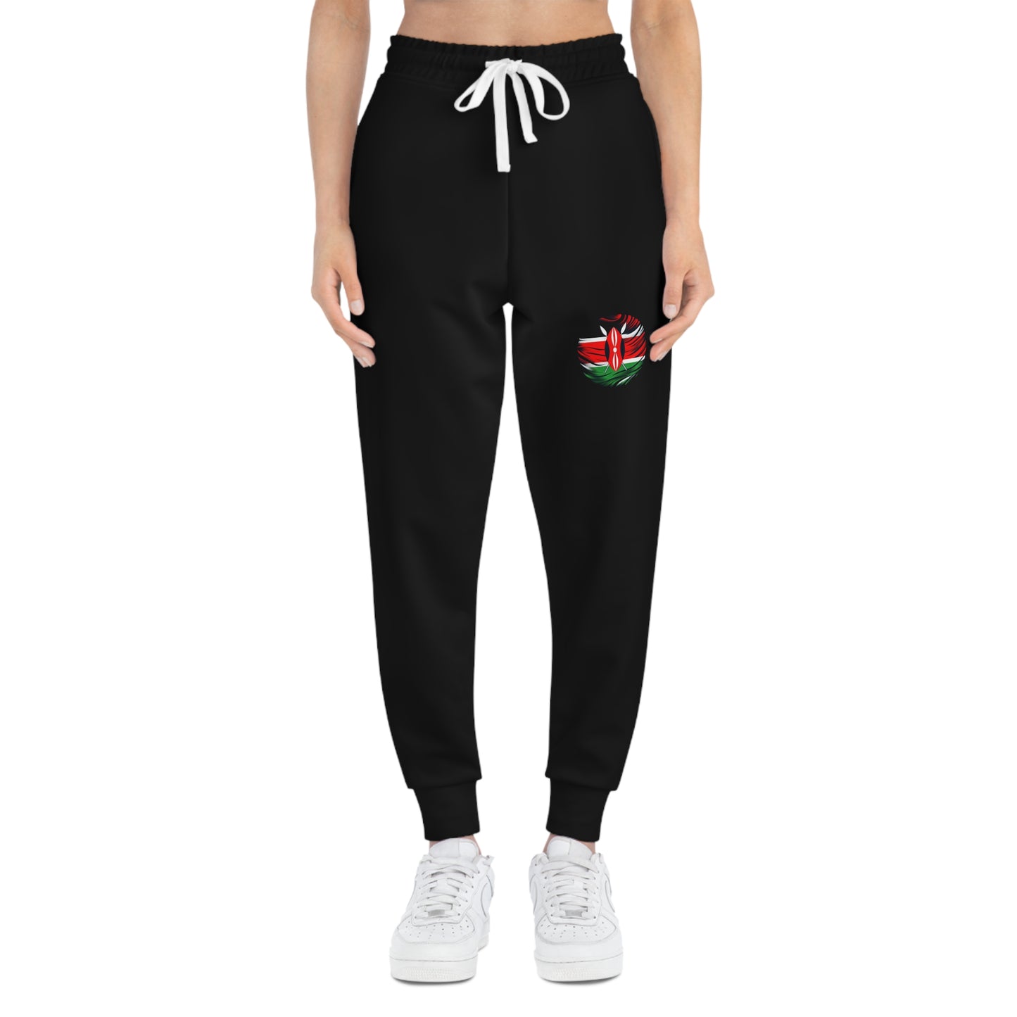 Kenyan Black Athletic Joggers