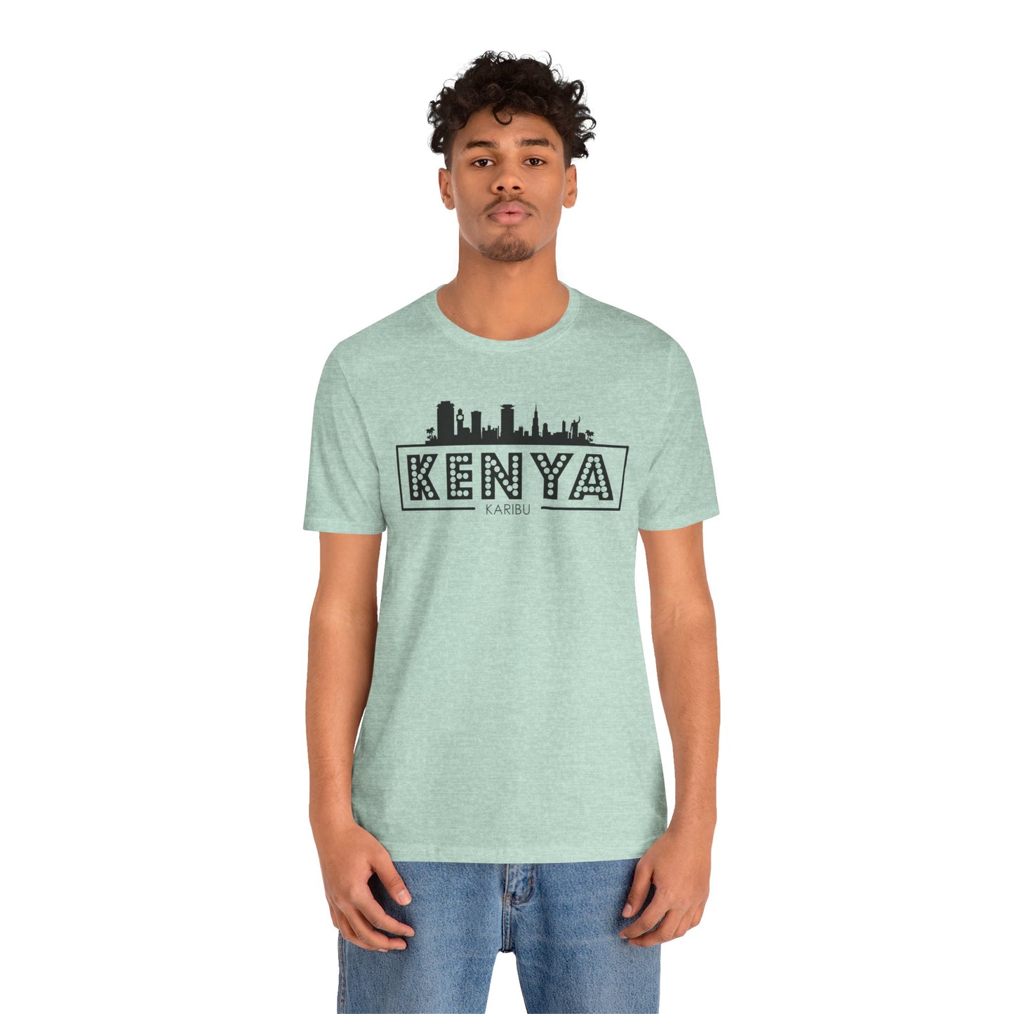 Kenya Karibu Travel Tee - Celebrate Culture & Travel