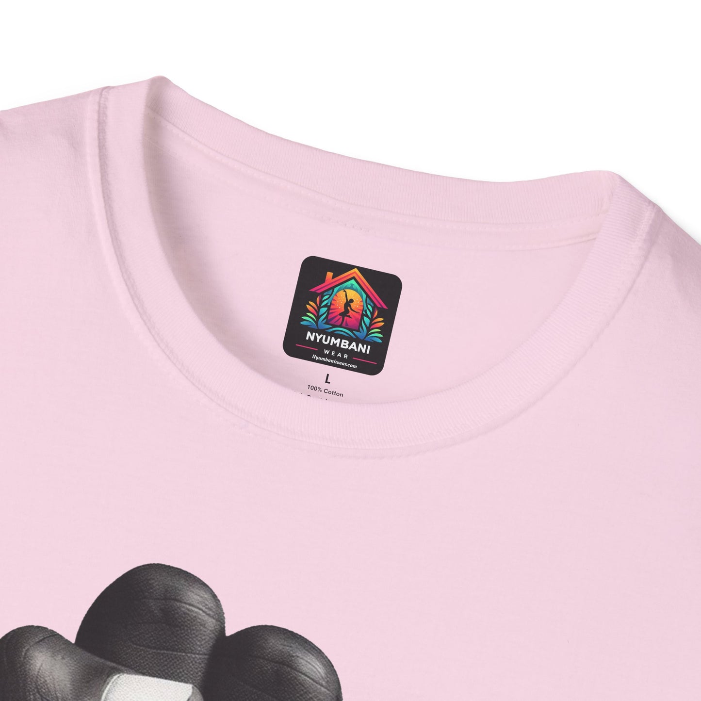 Kenyan Harambee Unisex T-Shirt with Black Fist and Kenyan Flag