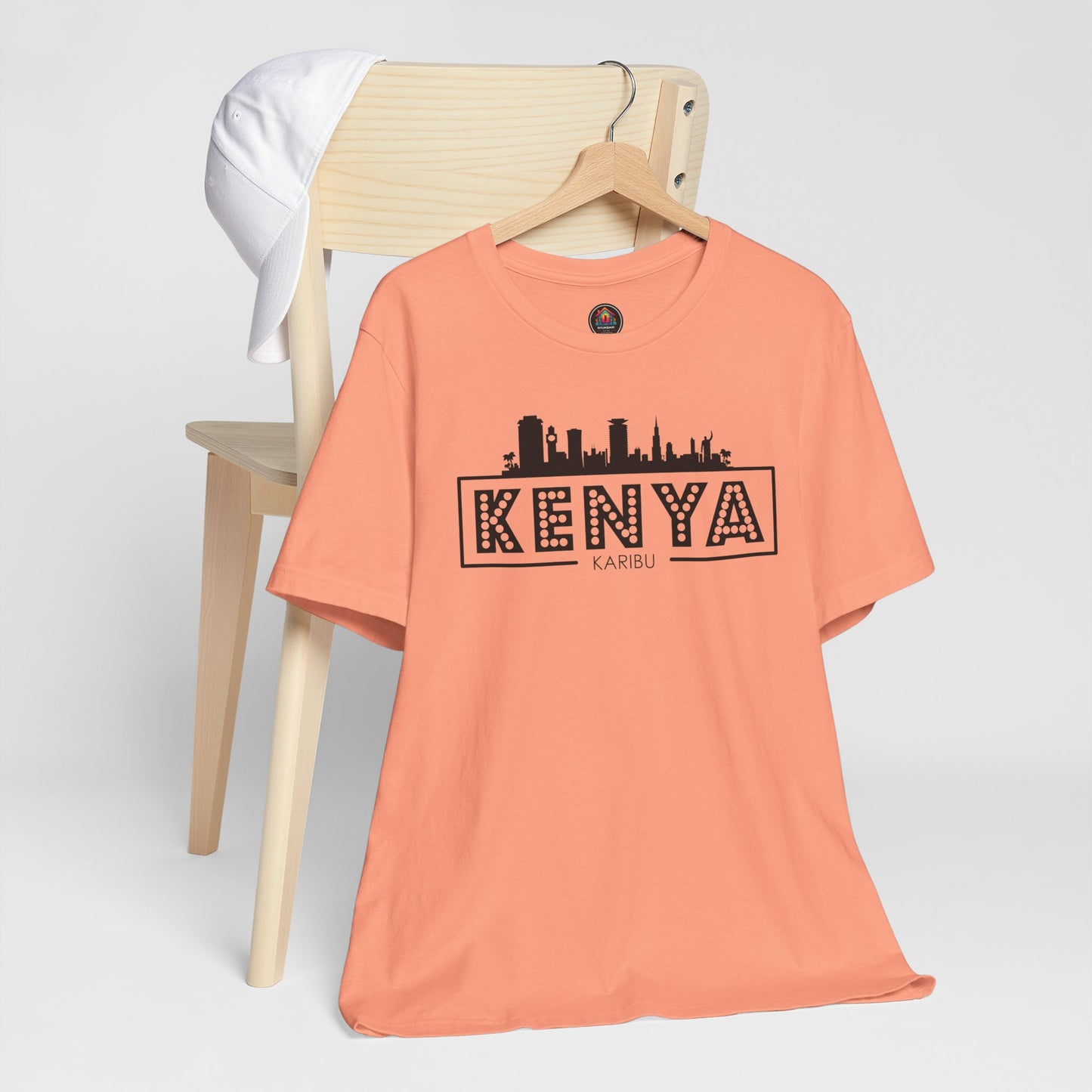 Kenya Karibu Travel Tee - Celebrate Culture & Travel