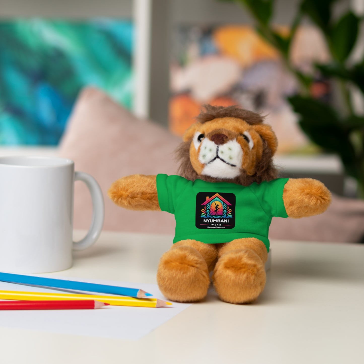 Nyumbani Wear Stuffed Lion