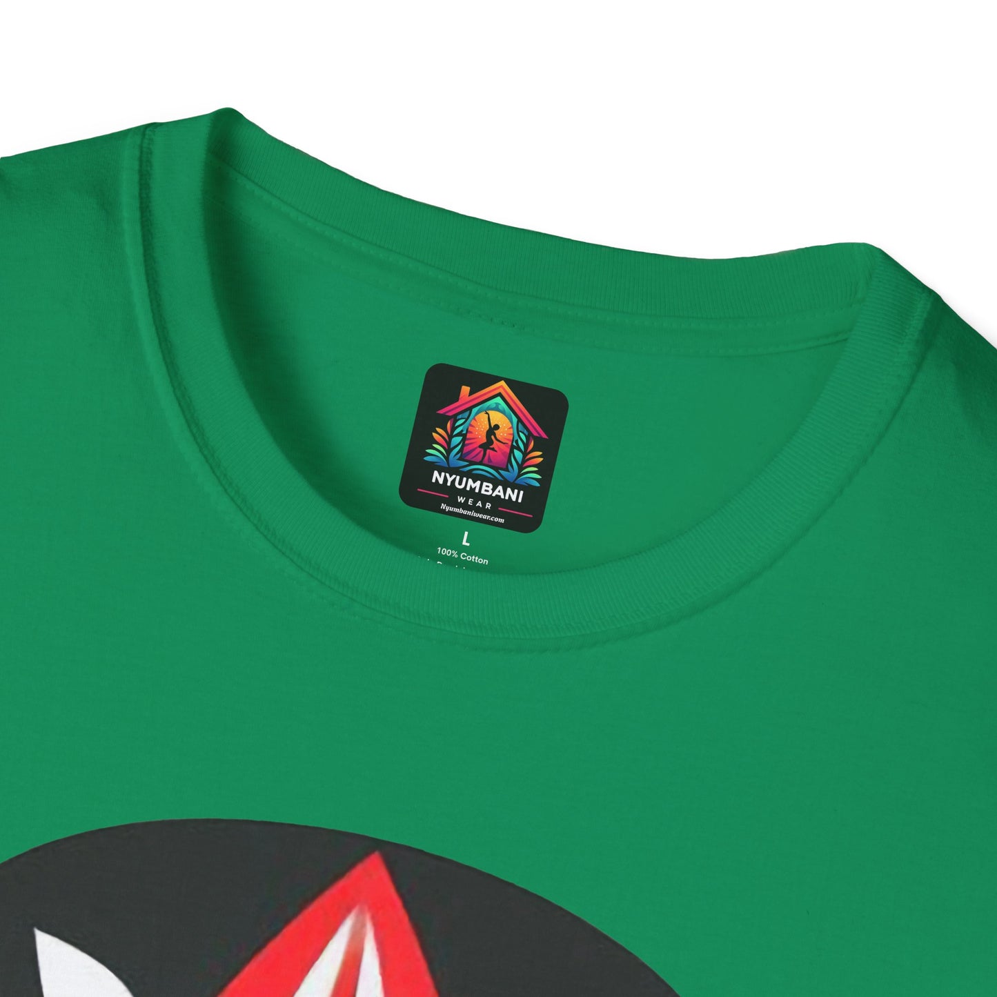 Kenyan Abstract Shield Unisex Softstyle T-Shirt