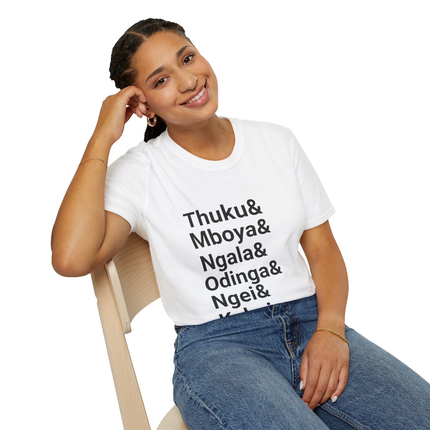 Kenyan Freedom Fighters White T-Shirt