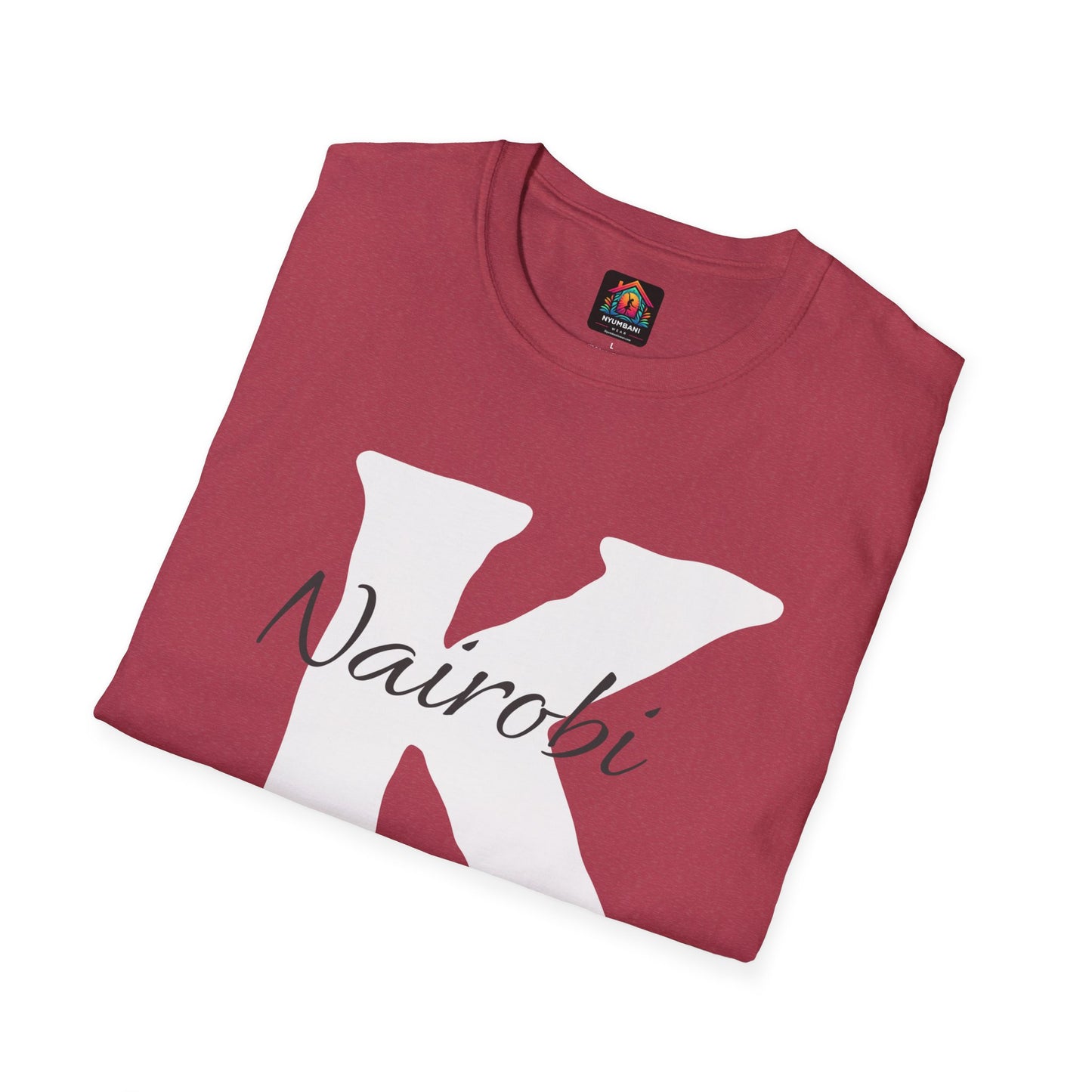 Graphic Tee: K with Nairobi Unisex Softstyle T-Shirt