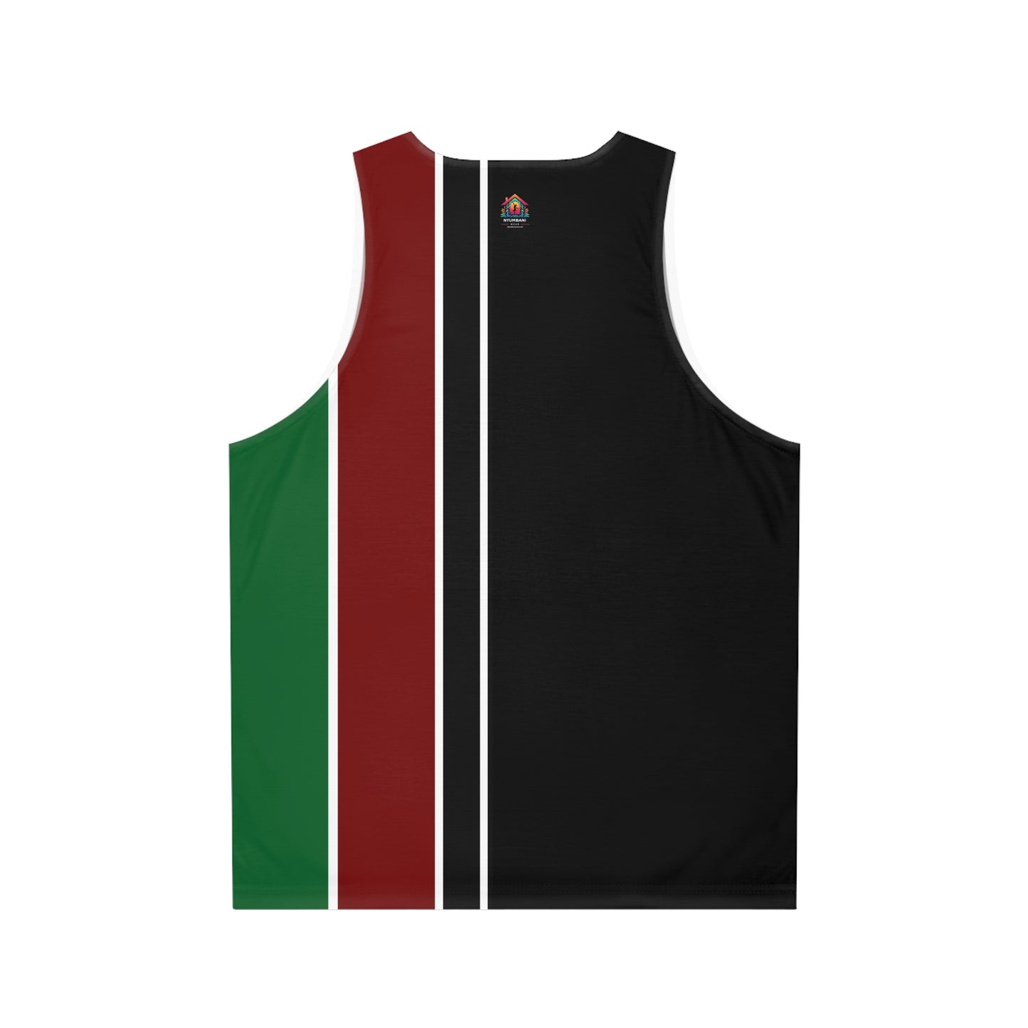Kenyan Vertical Striped Unisex Tank Top (AOP)