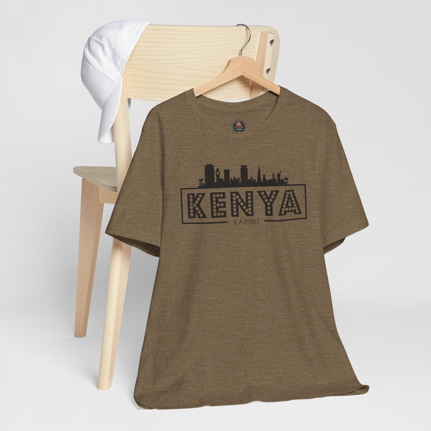 Kenya Karibu Travel Tee - Celebrate Culture & Travel