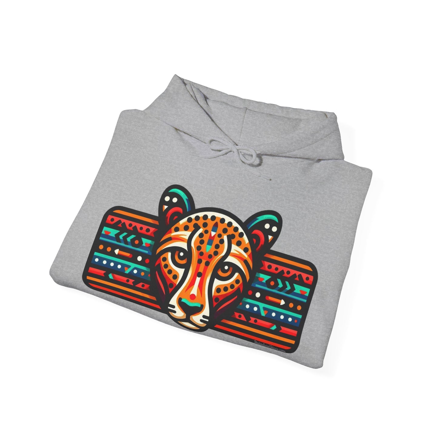 Leopard Hoodie Unisex Heavy Blend™ Hooded Sweatshirt