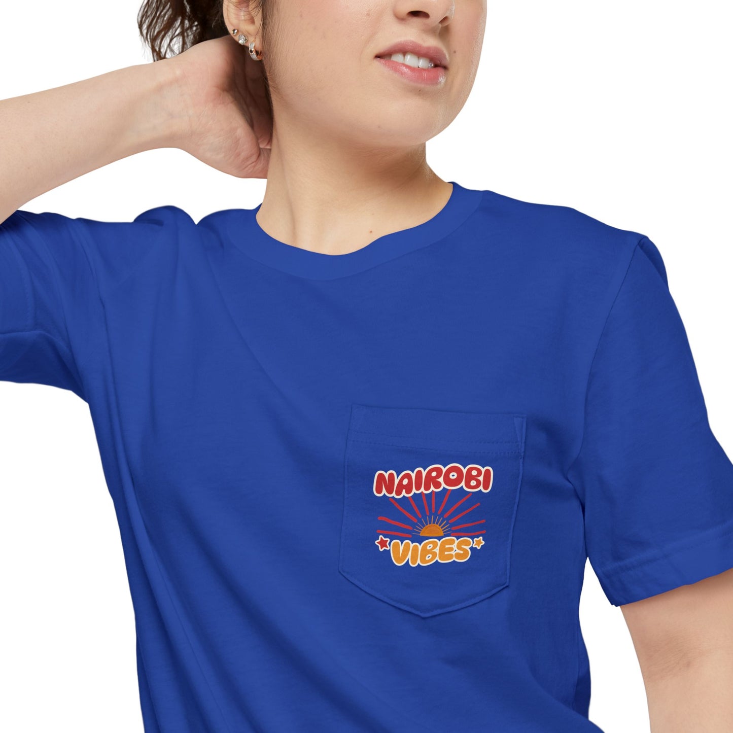 Nairobi Vibes Pocket T-shirt