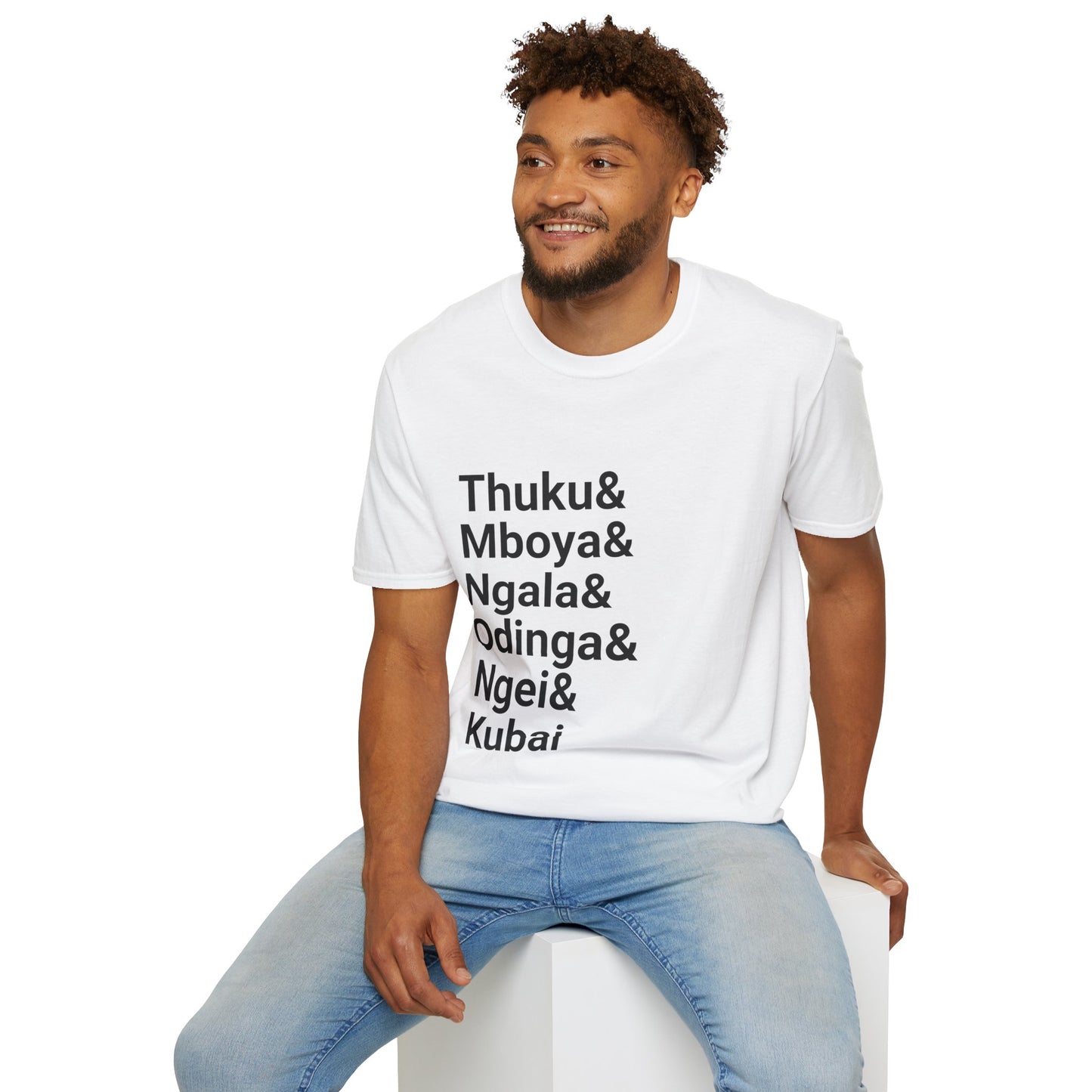 Kenyan Freedom Fighters White T-Shirt