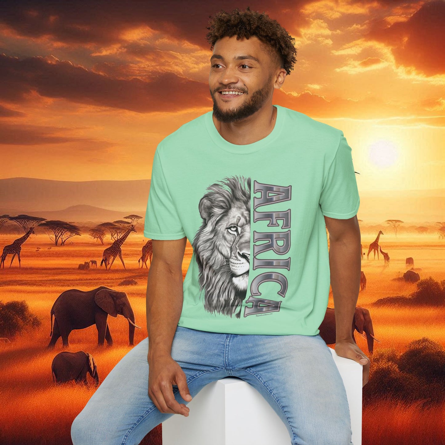 Lion Africa T-Shirt - Unisex