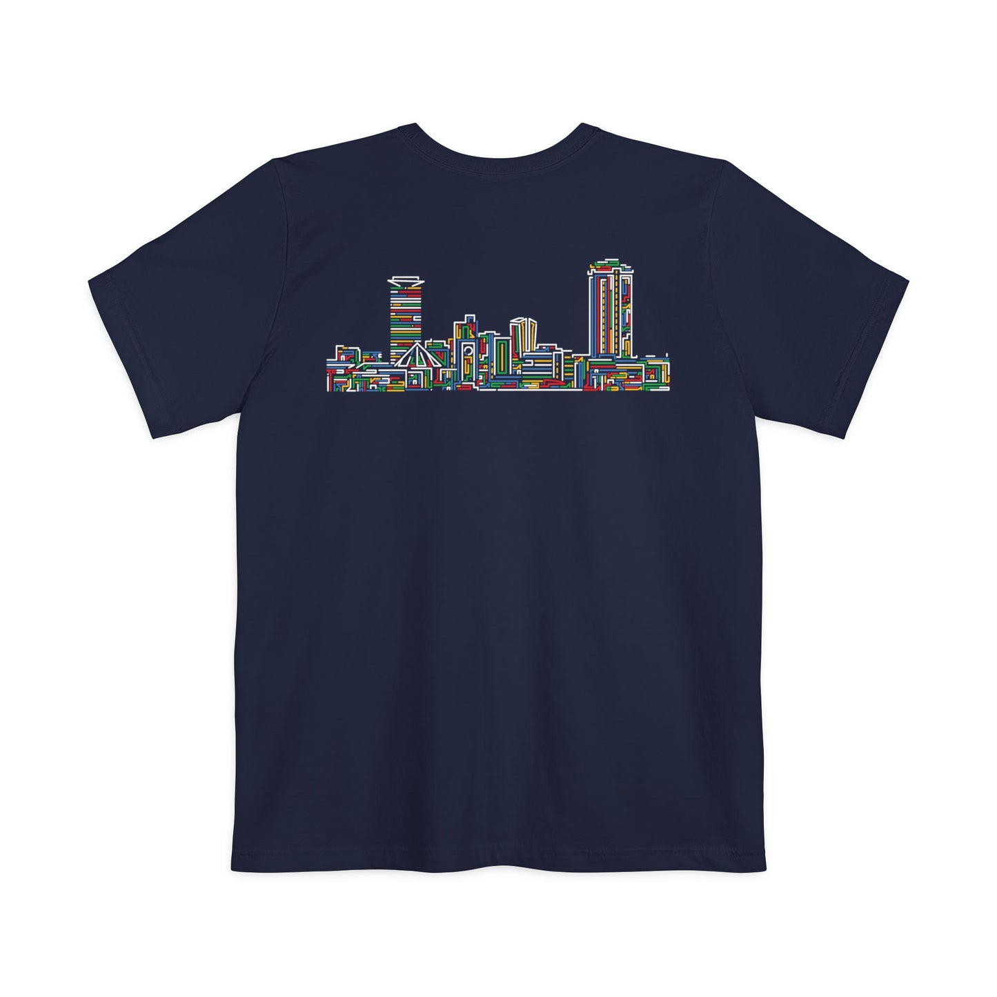 Nairobi Beaded Skyline Pocket T-shirt