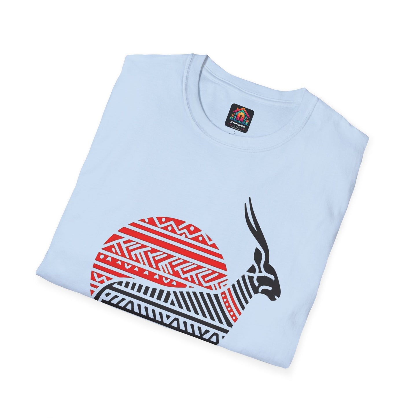 African Bead Style Impala T-Shirt
