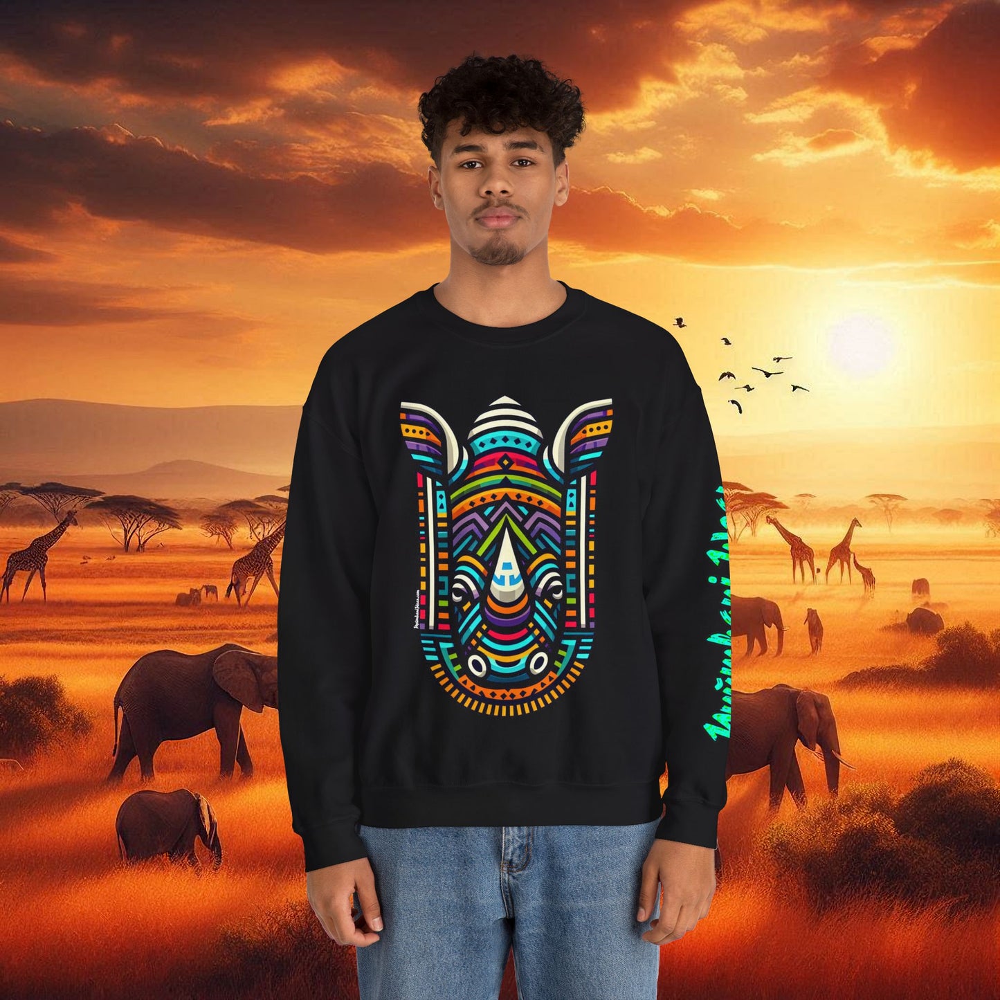 Rhino Unisex Heavy Blend™ Crewneck Sweatshirt